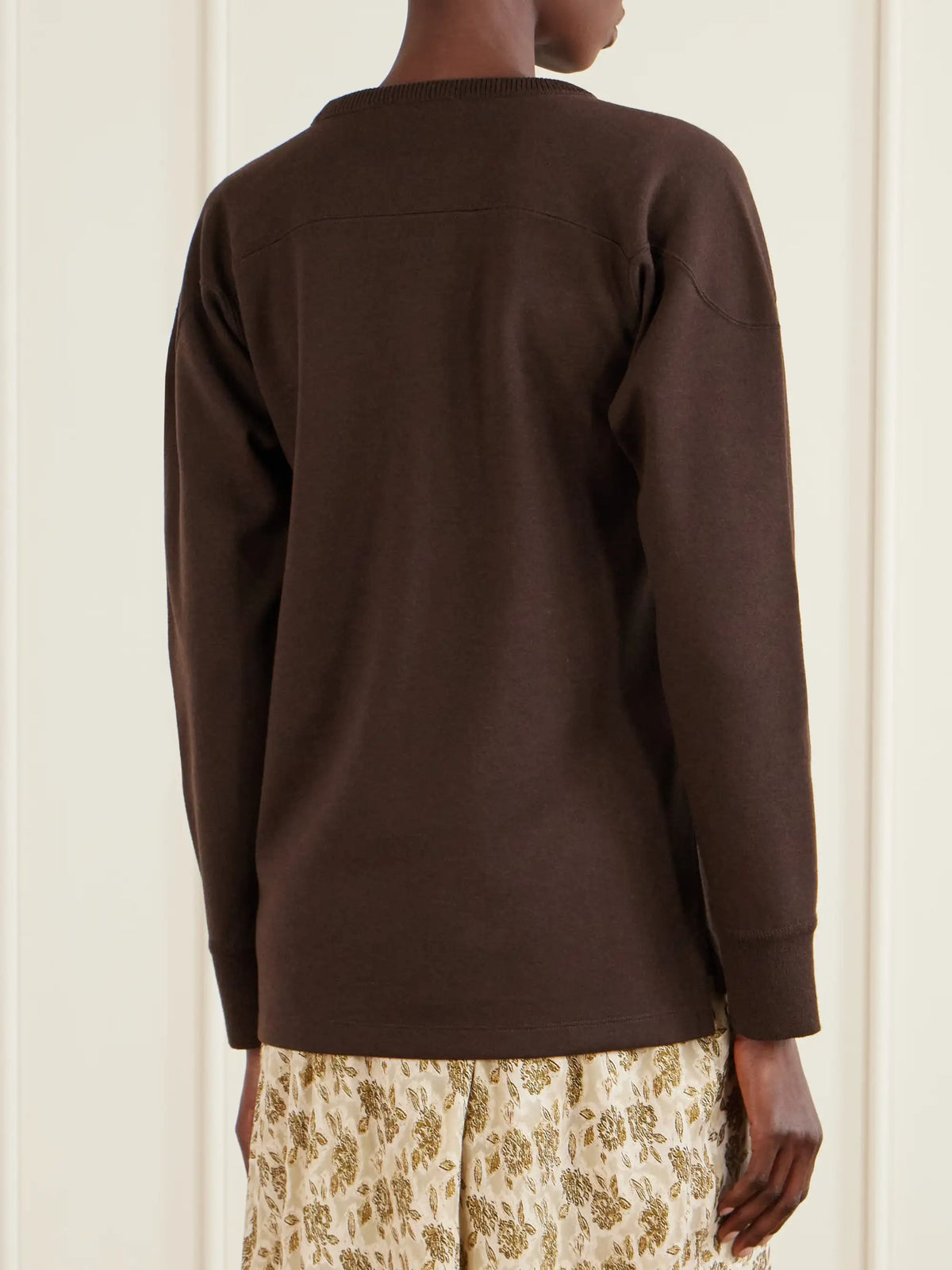 Loro Piana Winterdale Striped Wool And Cashmere-blend Sweater