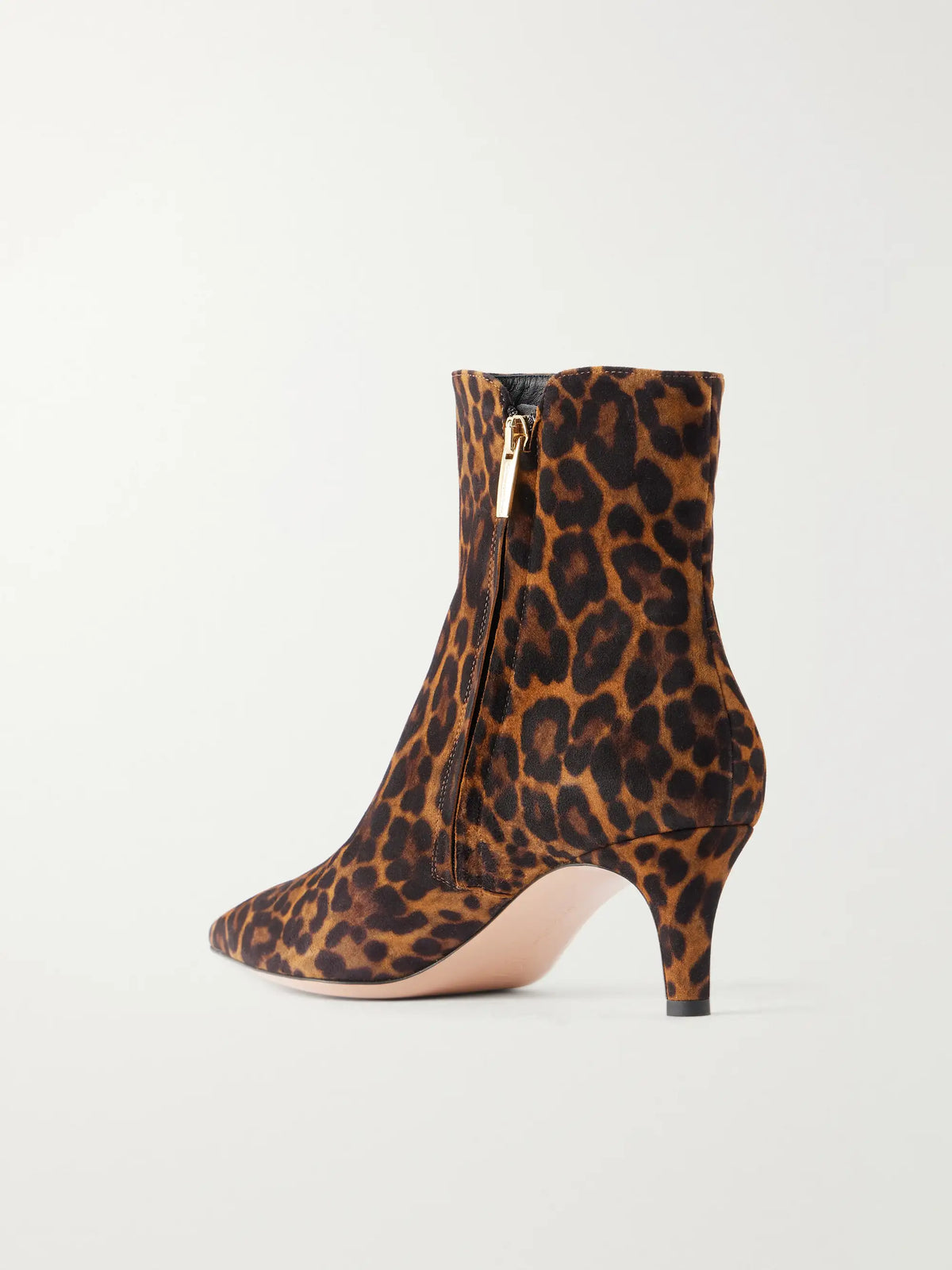 Levy 55 Leopard-print Suede Ankle Boots