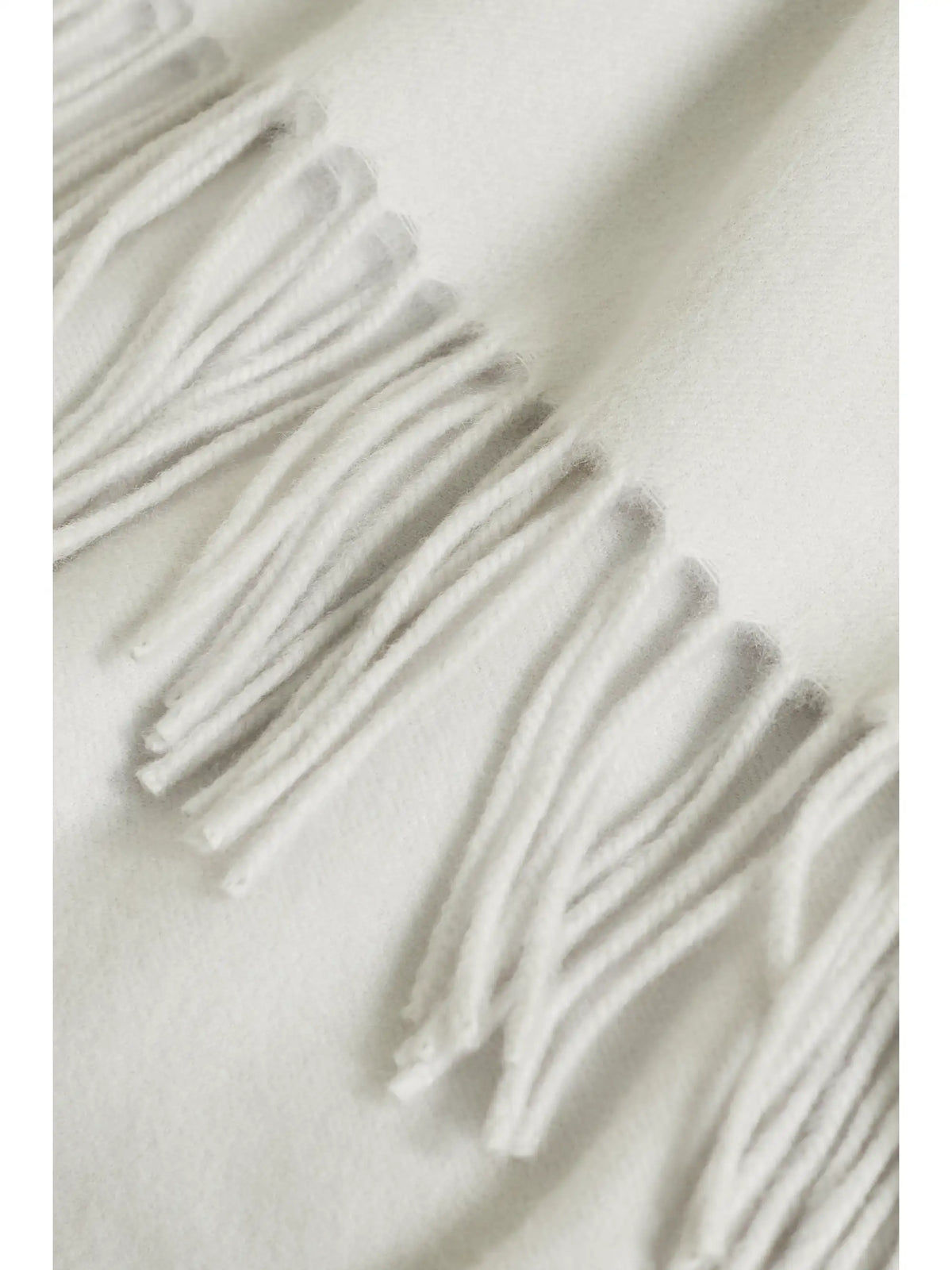 Fringed Cashmere Travel Blanket