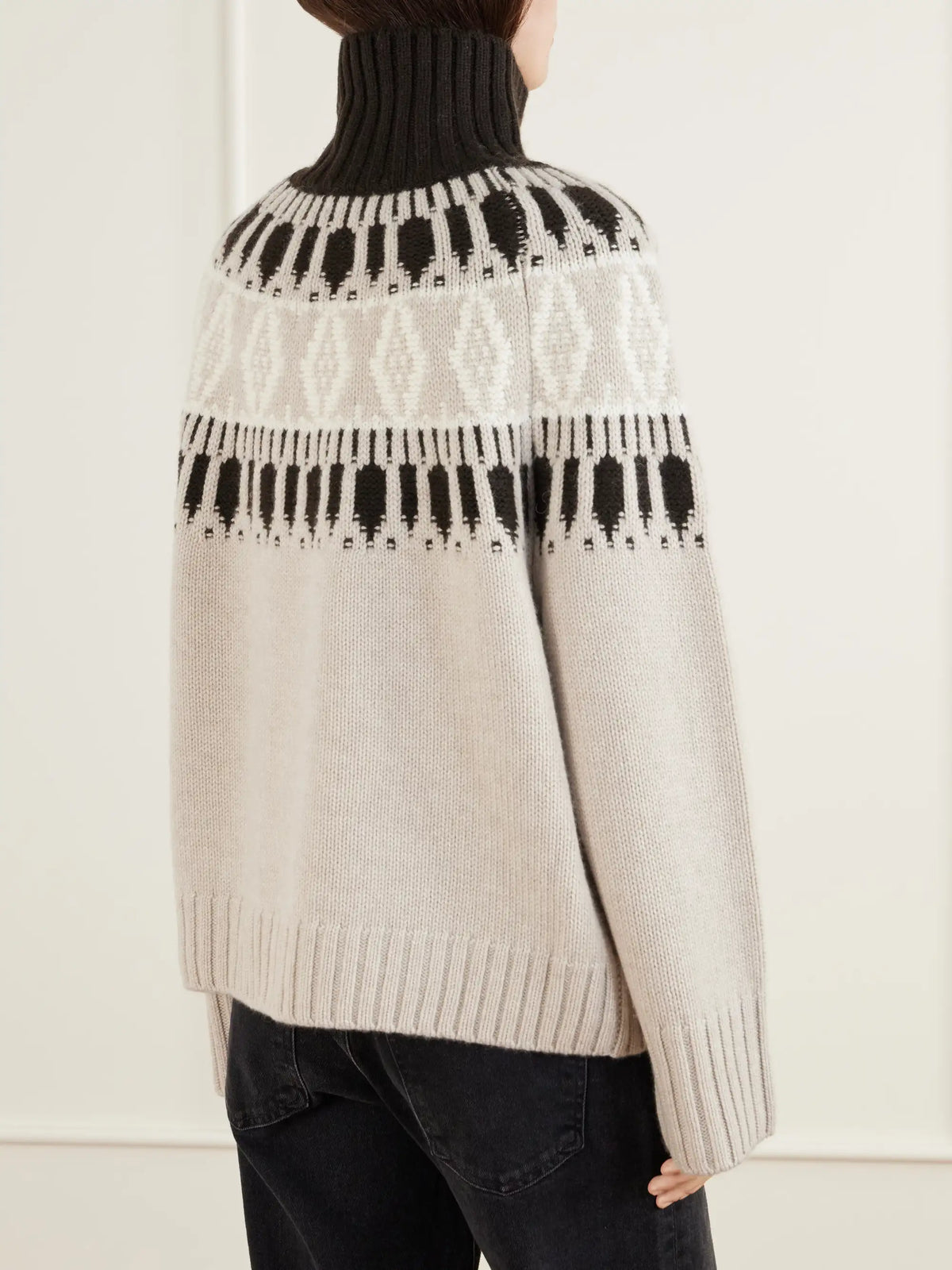 Arch4 Whistler Fair Isle Intarsia-knit Cashmere Turtleneck Sweater