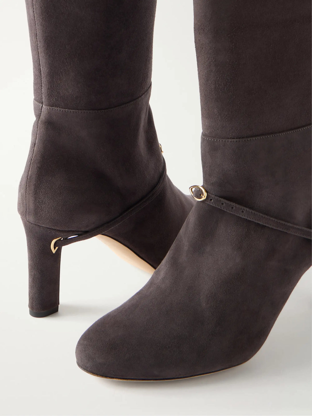 Jennifer Chamandi Samuele 85 Suede Knee-high Boots