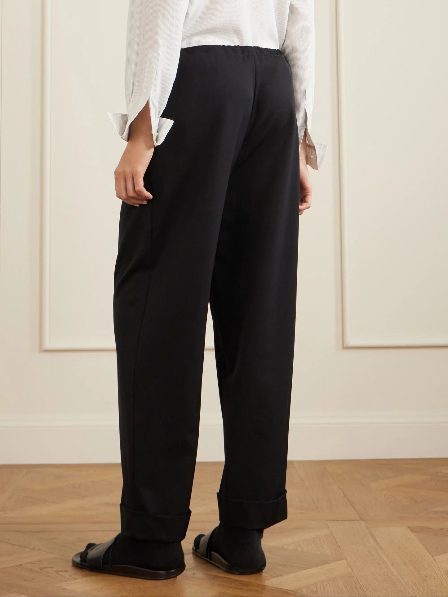 Delano Wool-twill Wide-leg Pants