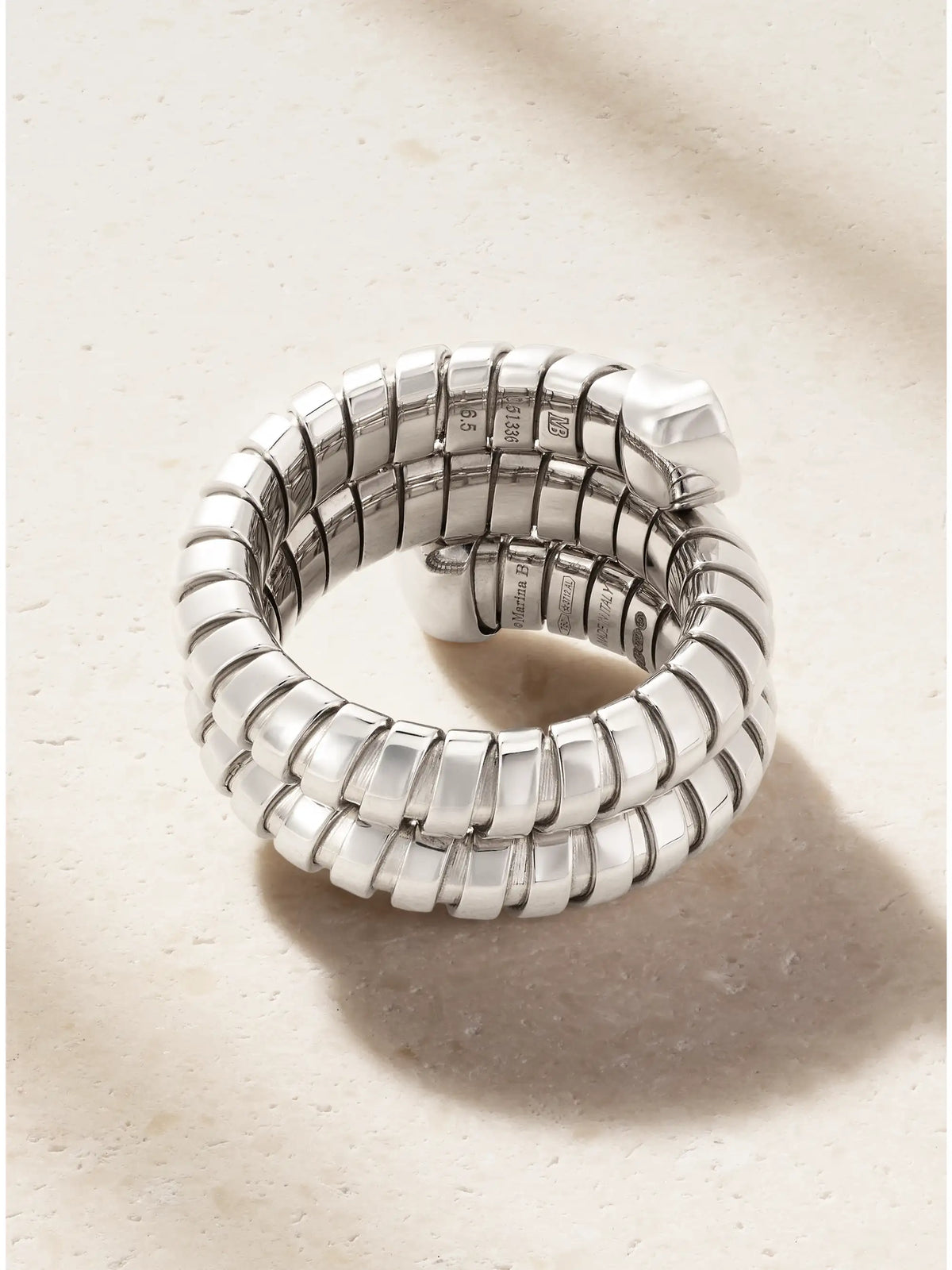 Trisola 18-karat White Gold Diamond Ring