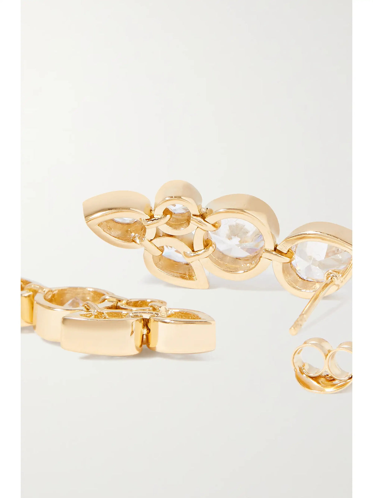 + Net Sustain No Rush Recycled Gold Vermeil Cubic Zirconia Earrings