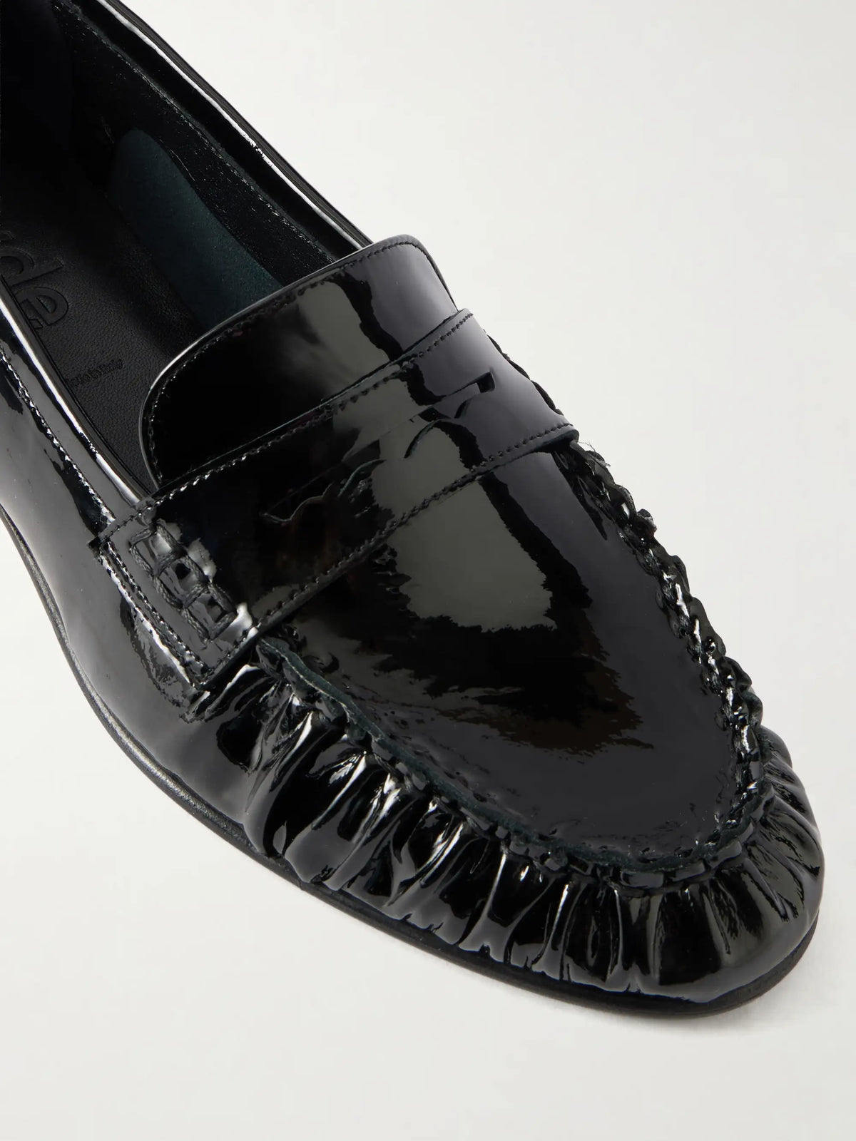 Aeyde Aldous Patent-leather Loafers