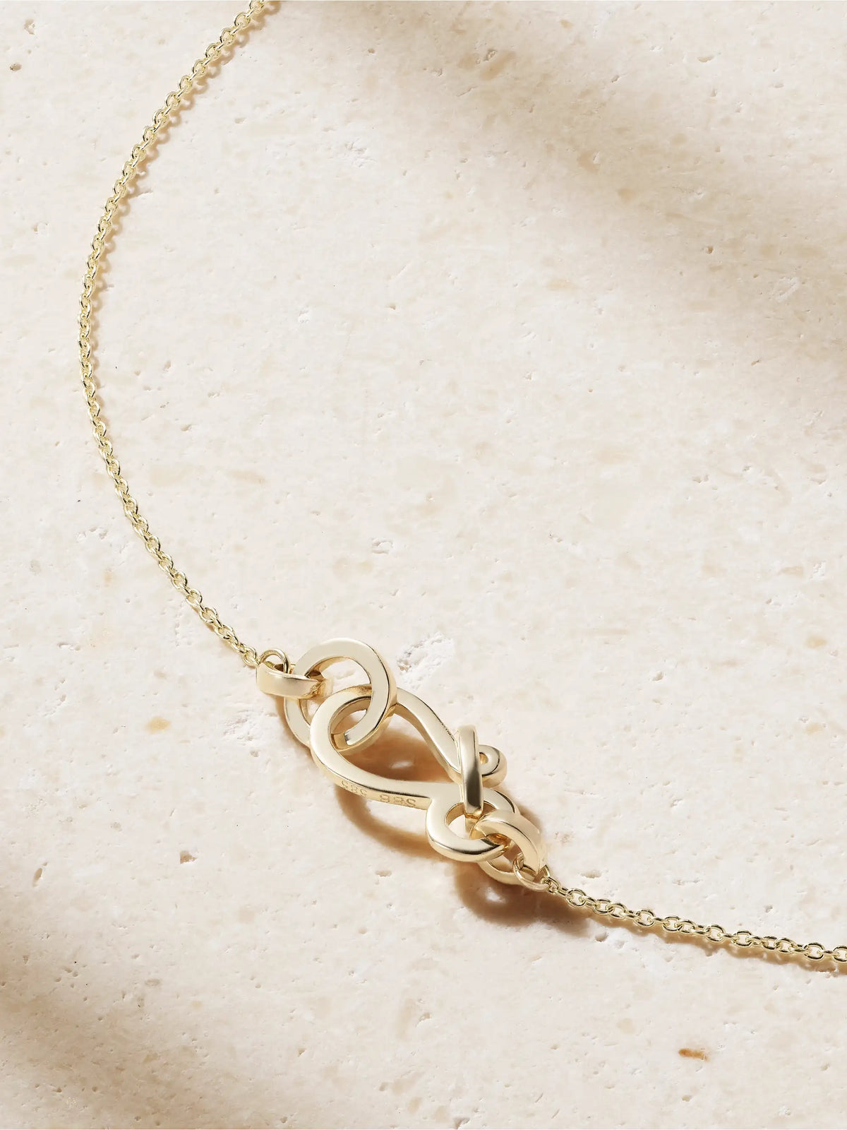Lou Esemble 14-karat Recycled Gold Pearl Necklace