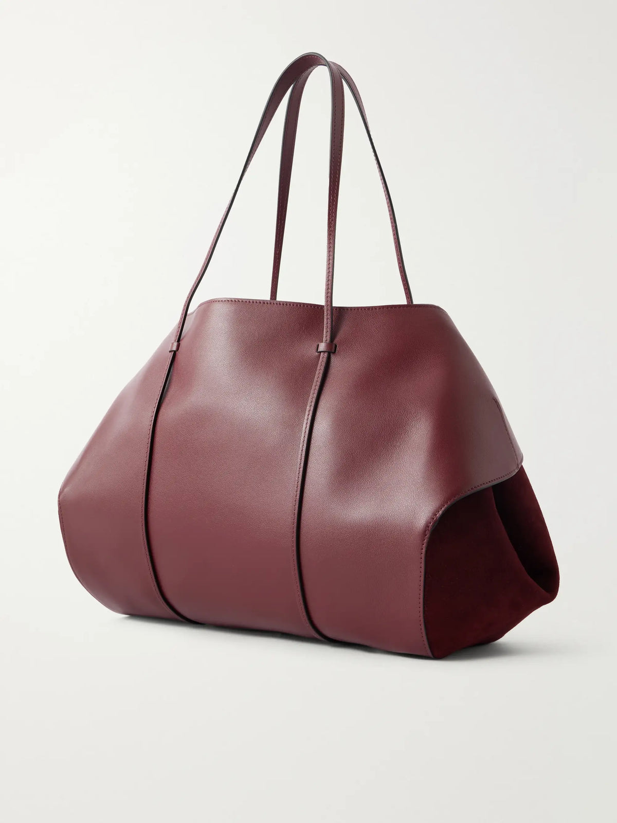 NEOUS Berenices Suede And Leather Tote