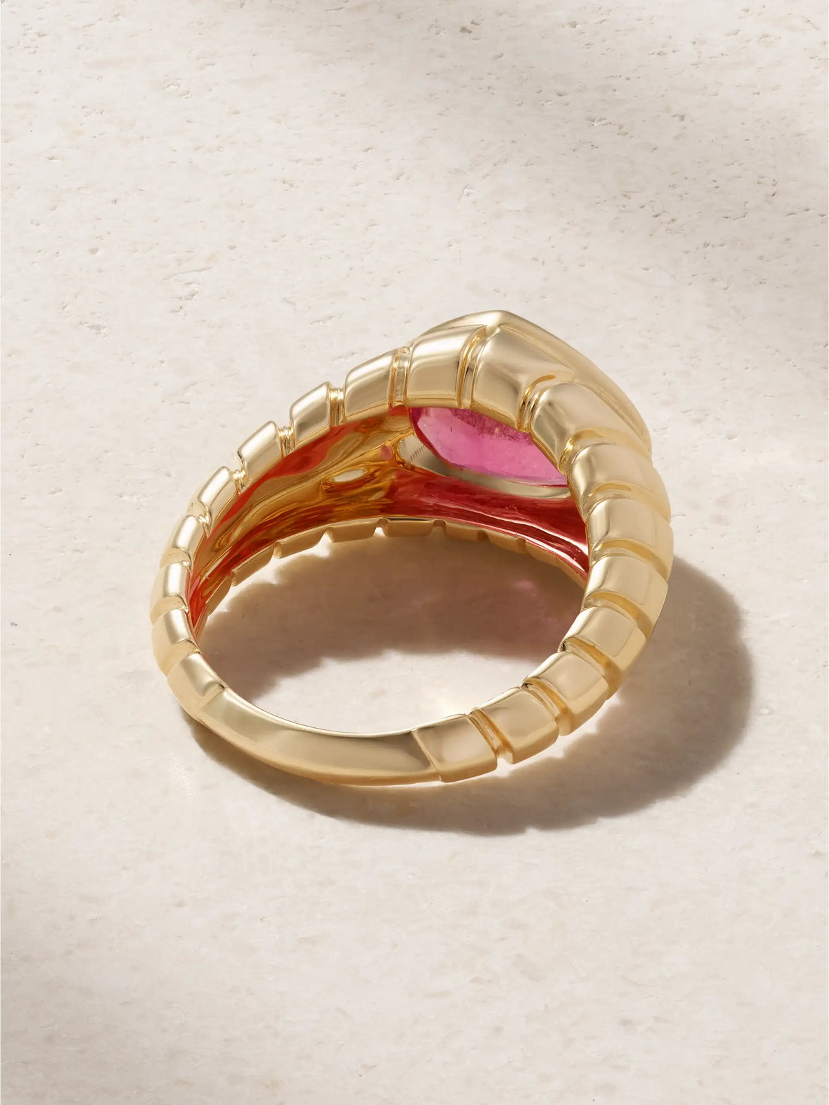 18-karat Gold Rubellite Ring