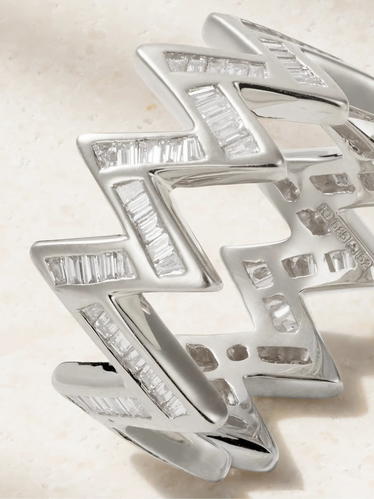 Creo 14-karat White Gold Diamond Ring