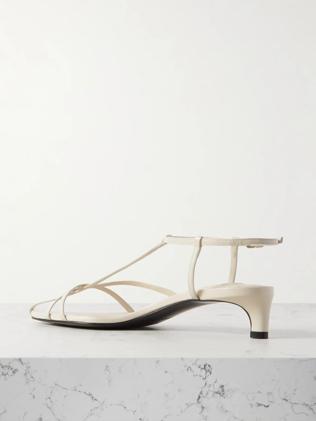 Leather Slingback Sandals