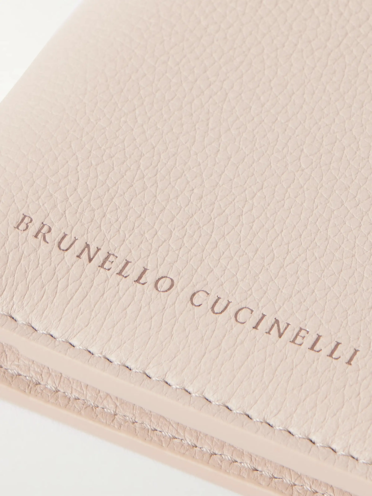 Embossed Textured-leather Cardholder
