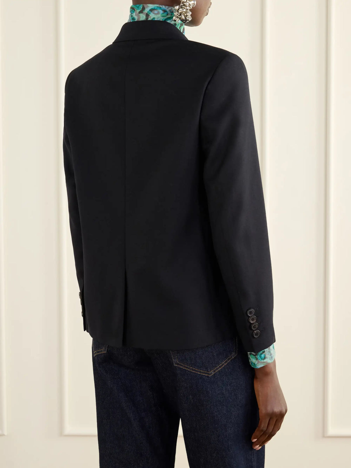 Dries Van Noten Wool-crepe Blazer