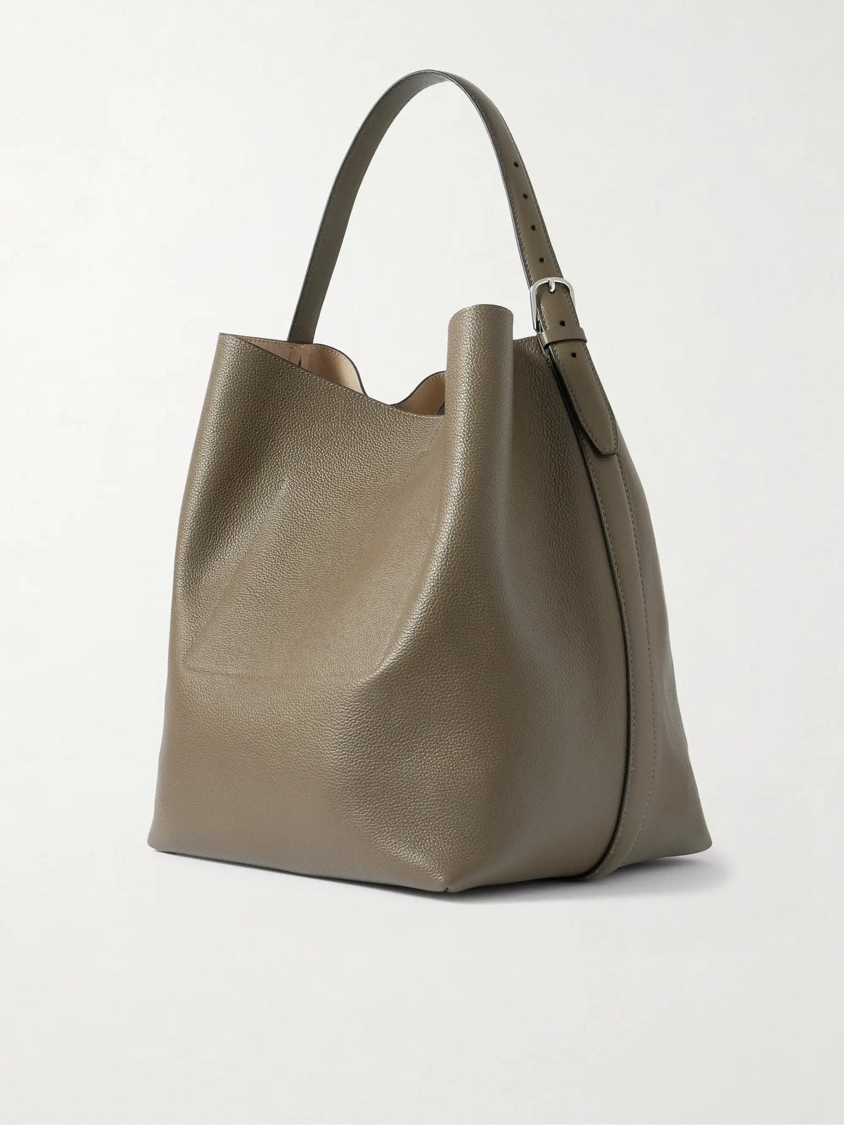 Textured-leather Tote