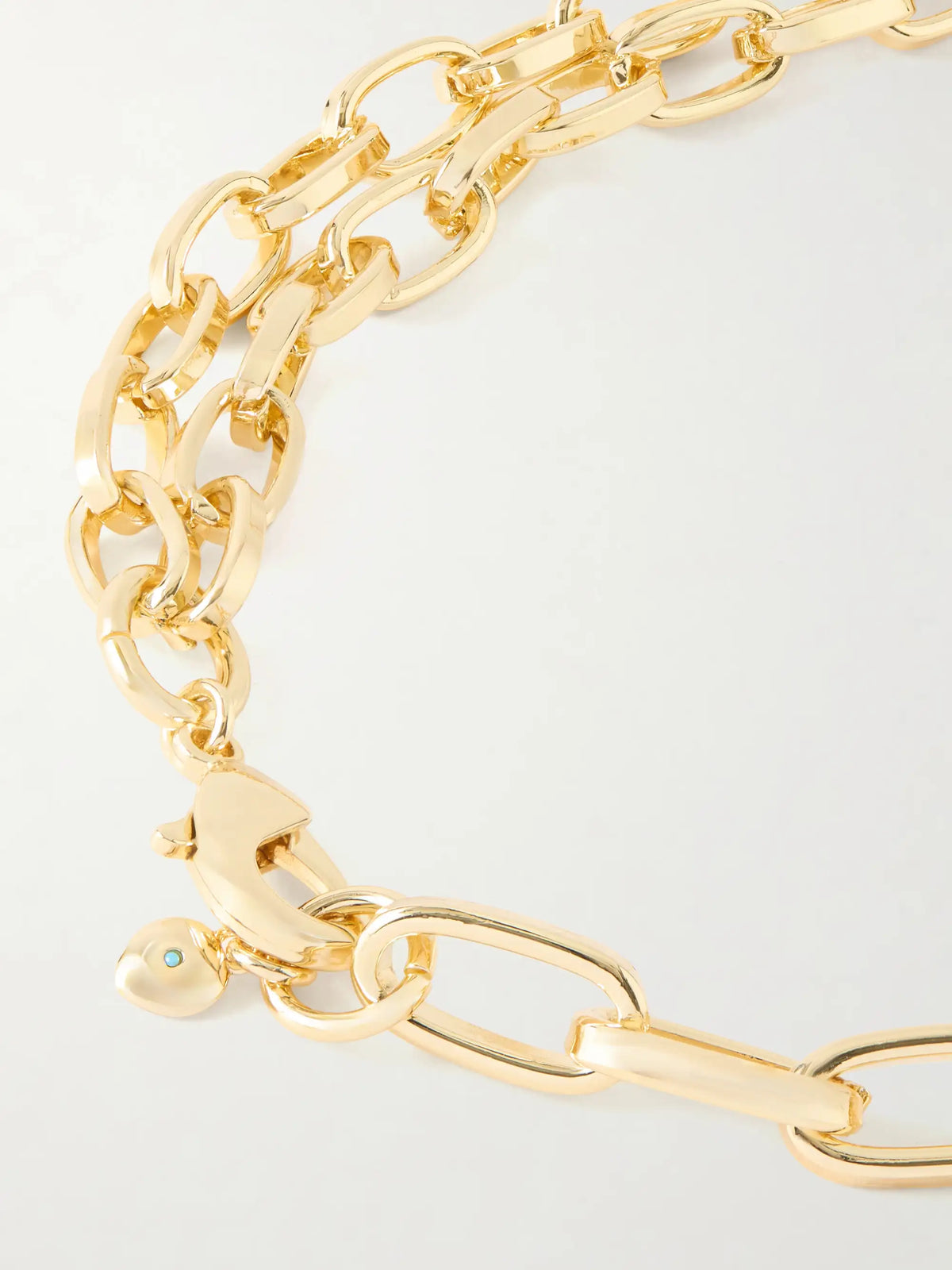 The Paperclip Gold-tone Necklace