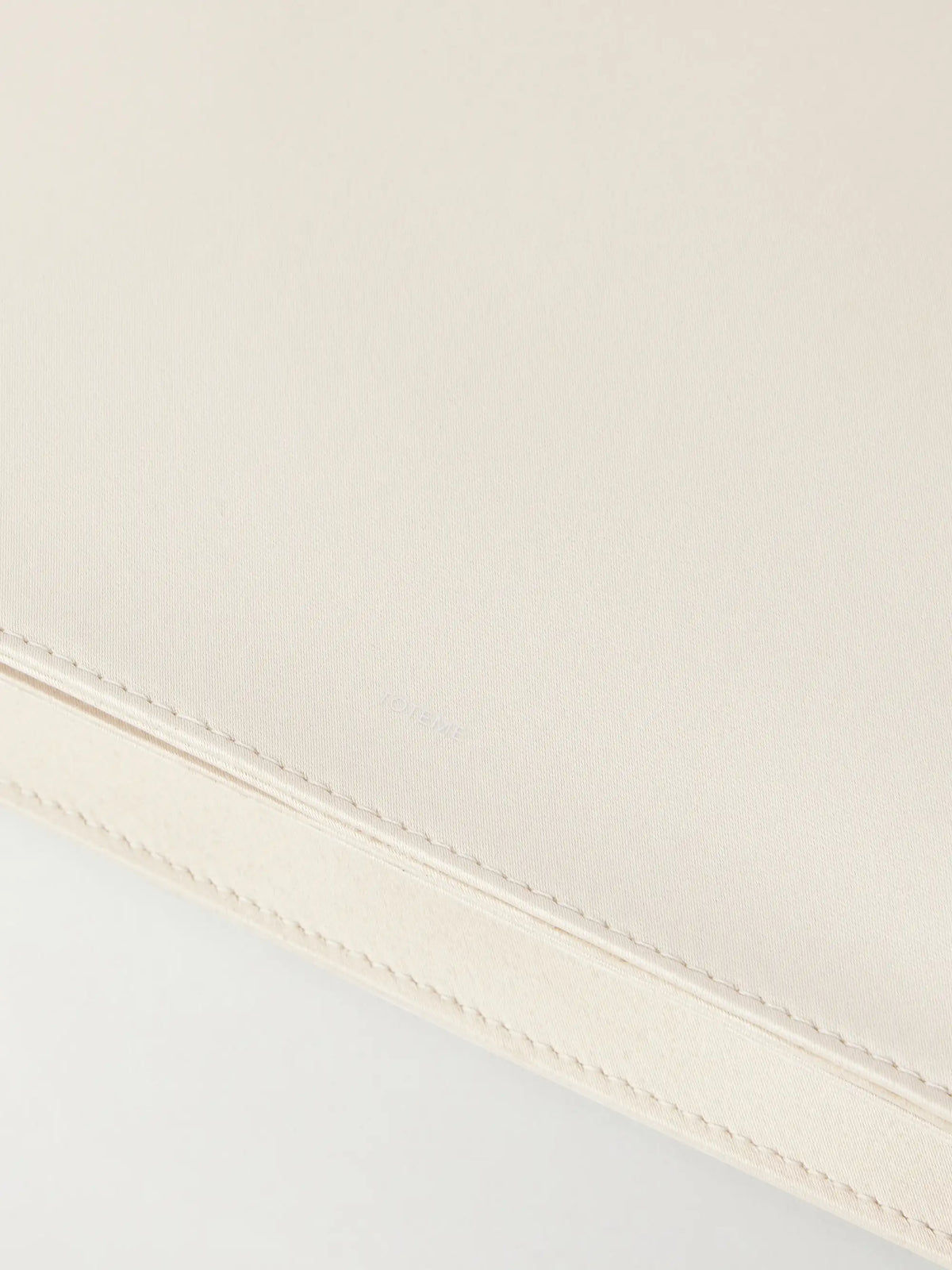 Threefold Satin Clutch