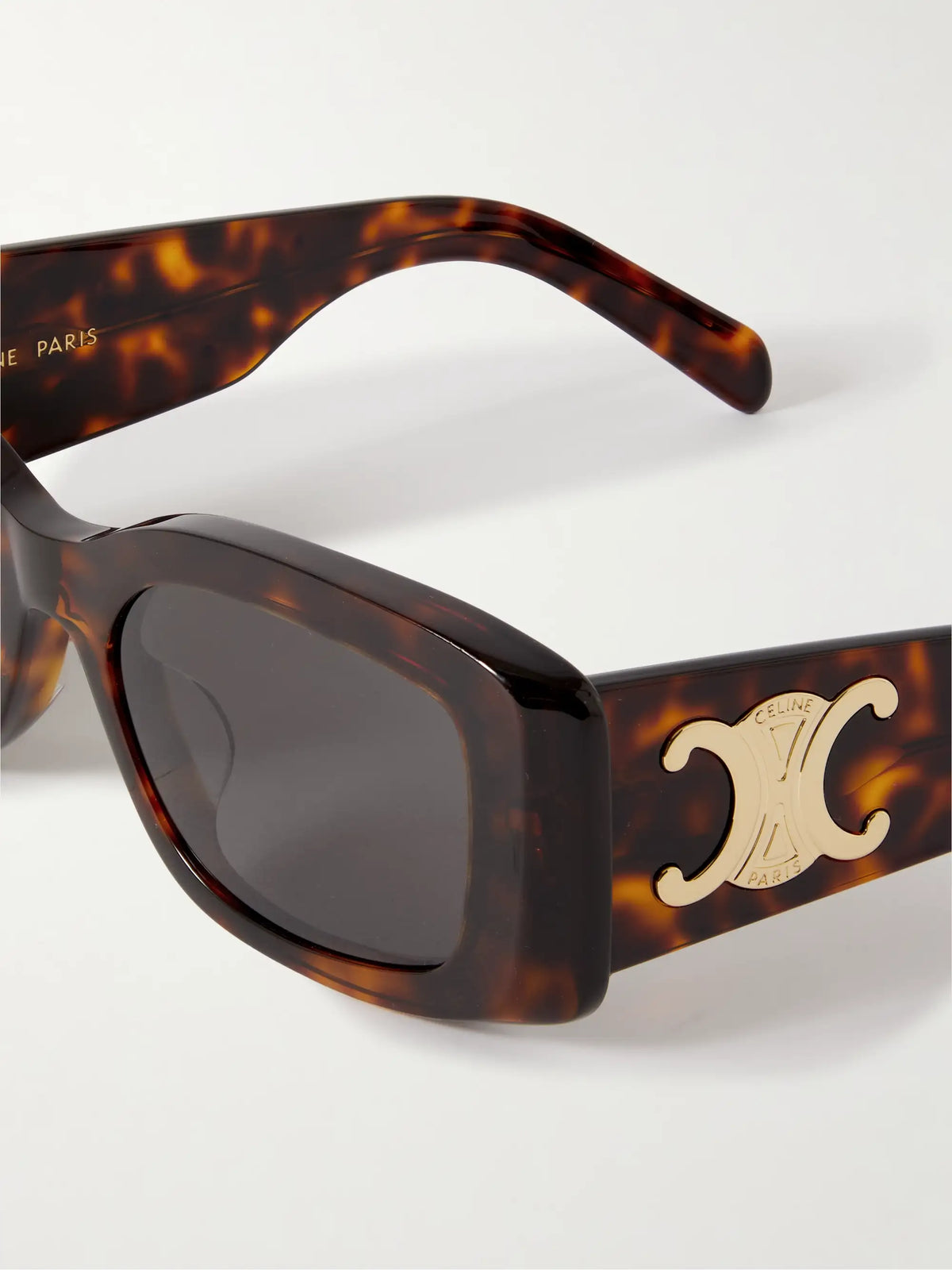 Triomphe Oversized Square-frame Acetate Sunglasses