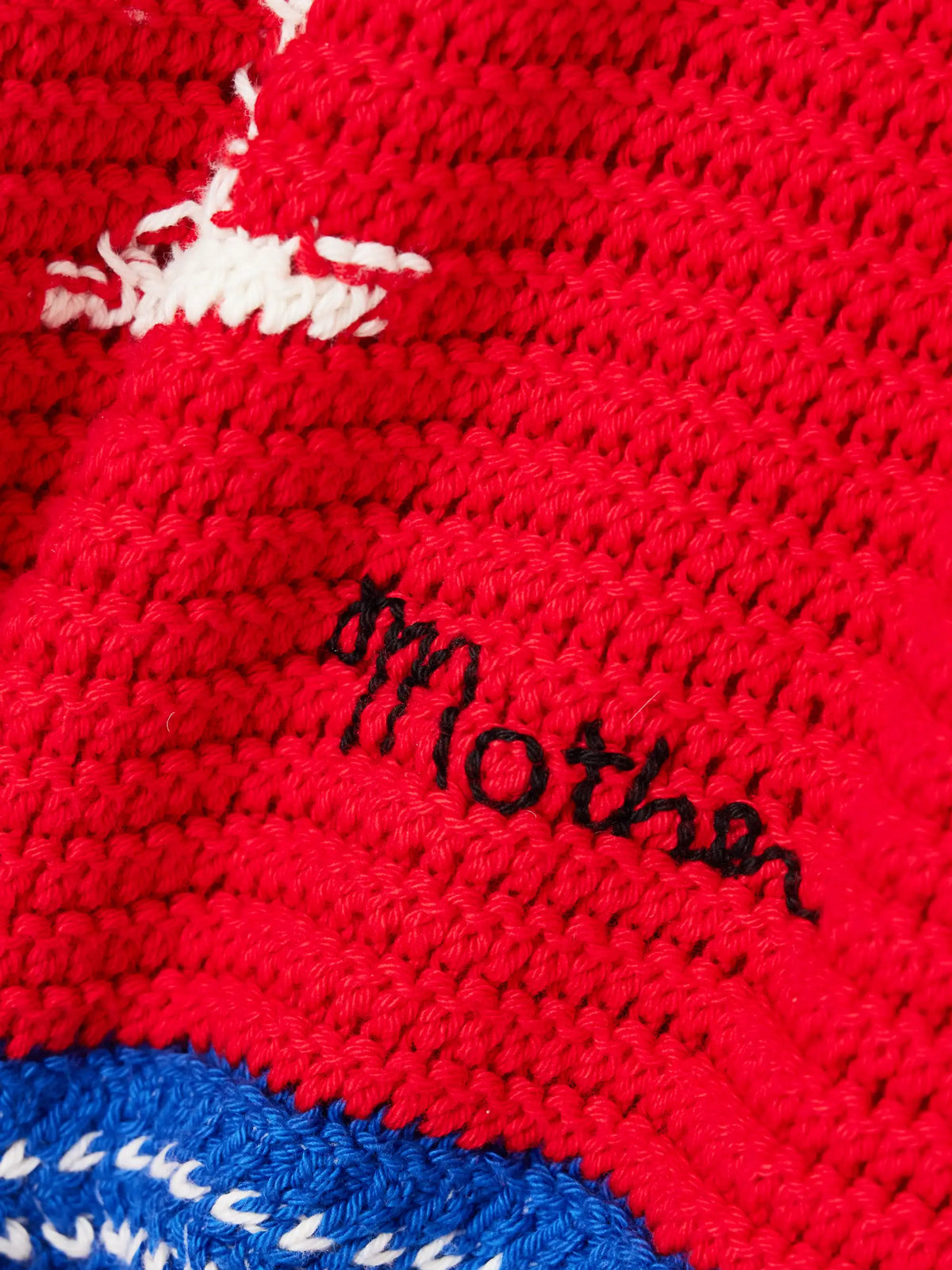 Mother Open-knit Cotton Sweater