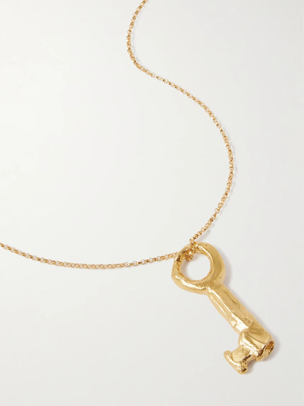 The Key Of The Night Gold-plated Necklace