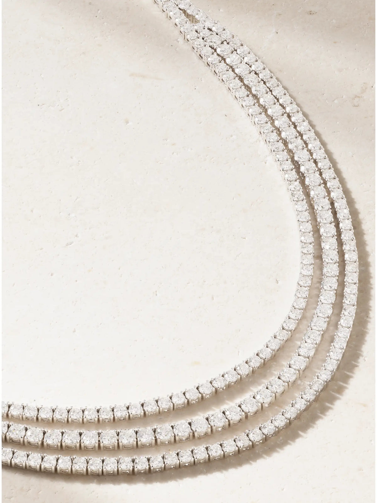 Hepburn 18-karat White Gold Diamond Choker