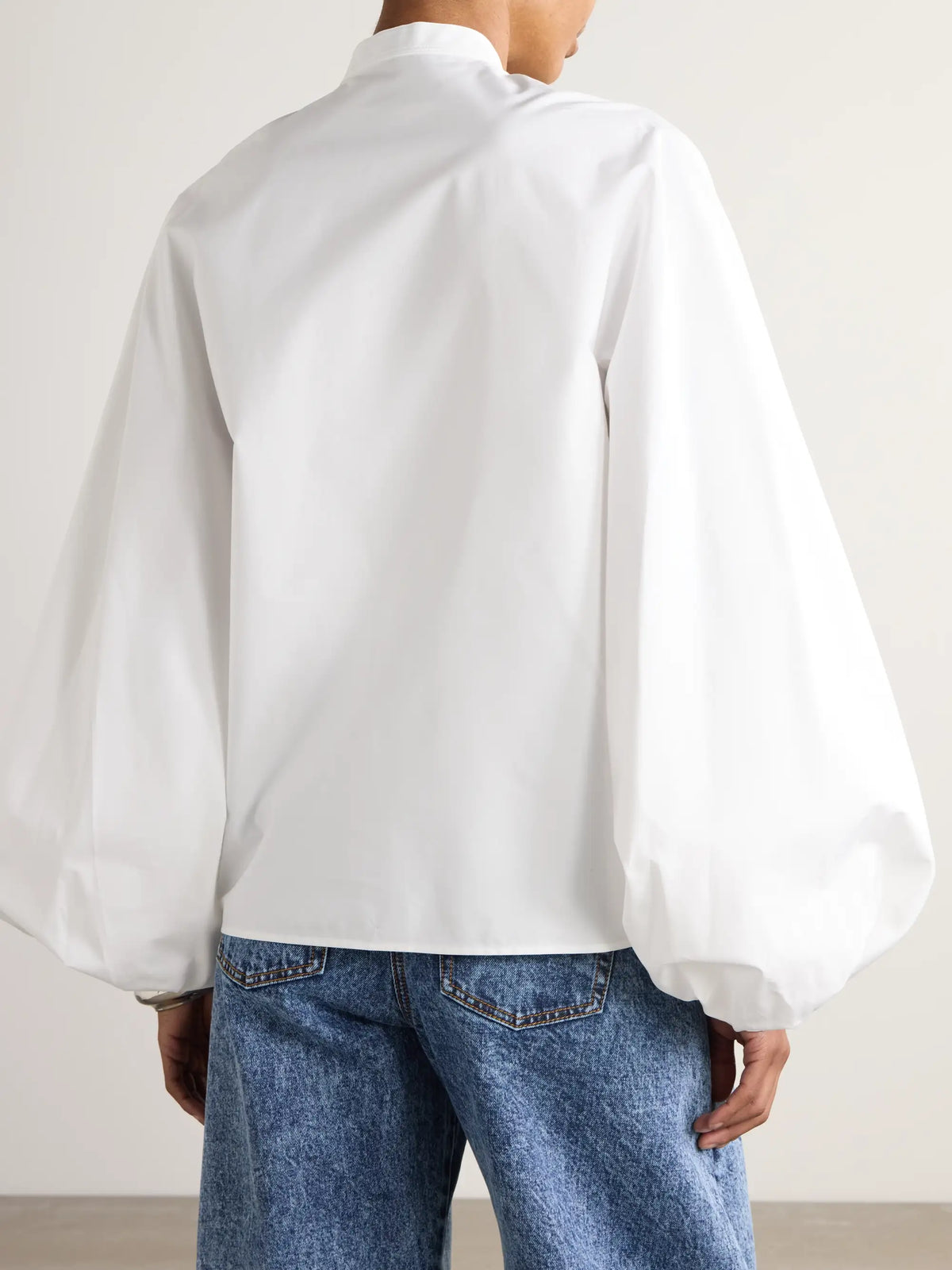 Alaïa Cotton-poplin Blouse