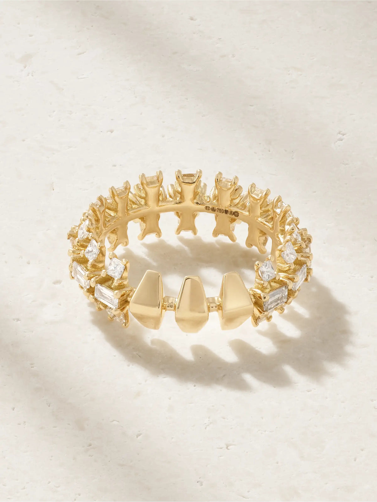 Vertex 18-karat Gold Diamond Ring