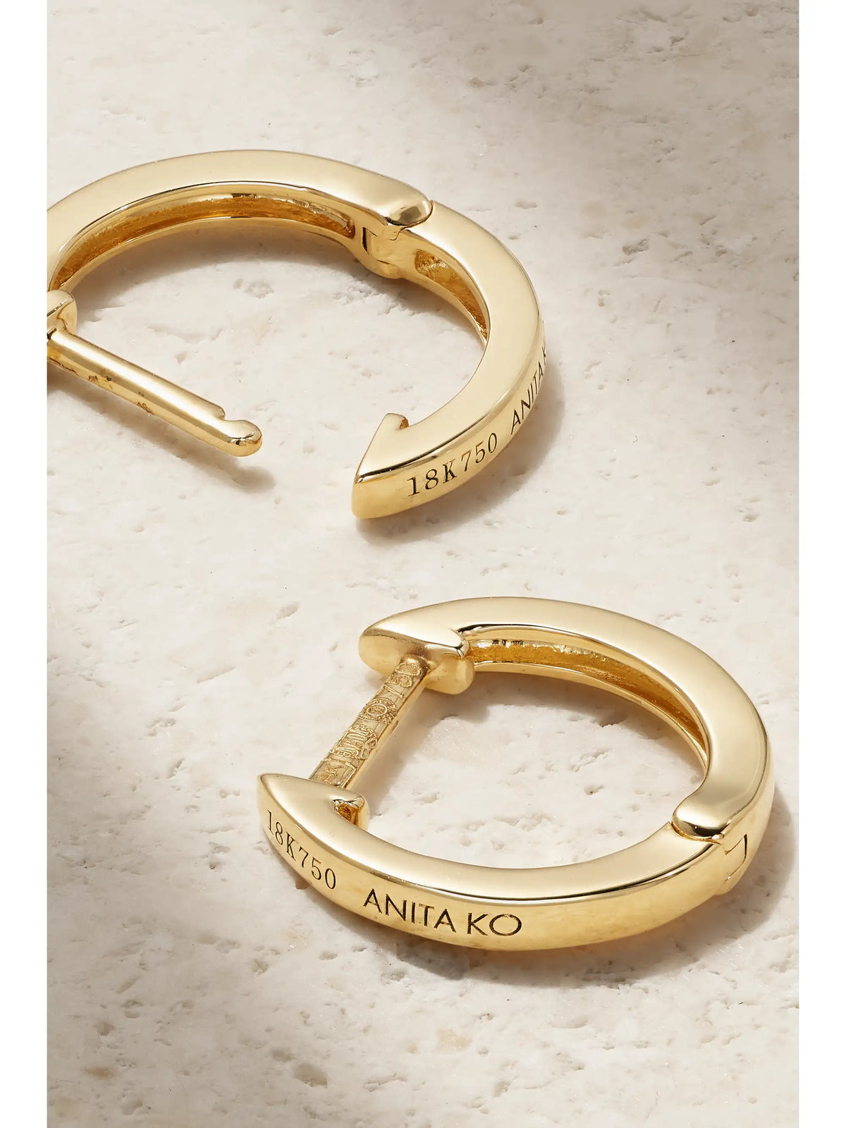 Huggies 18-karat Gold Hoop Earrings