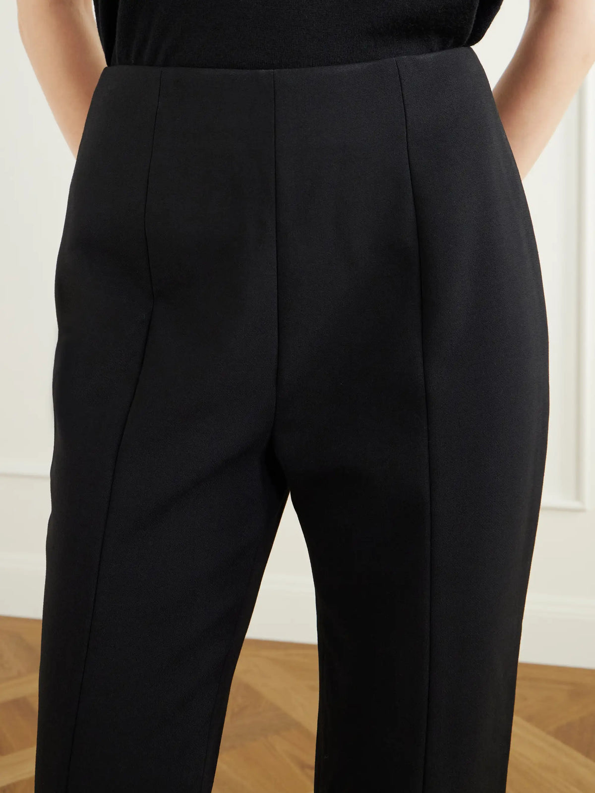 Carolina Herrera High-waist Slim-leg Stretch-wool Pants