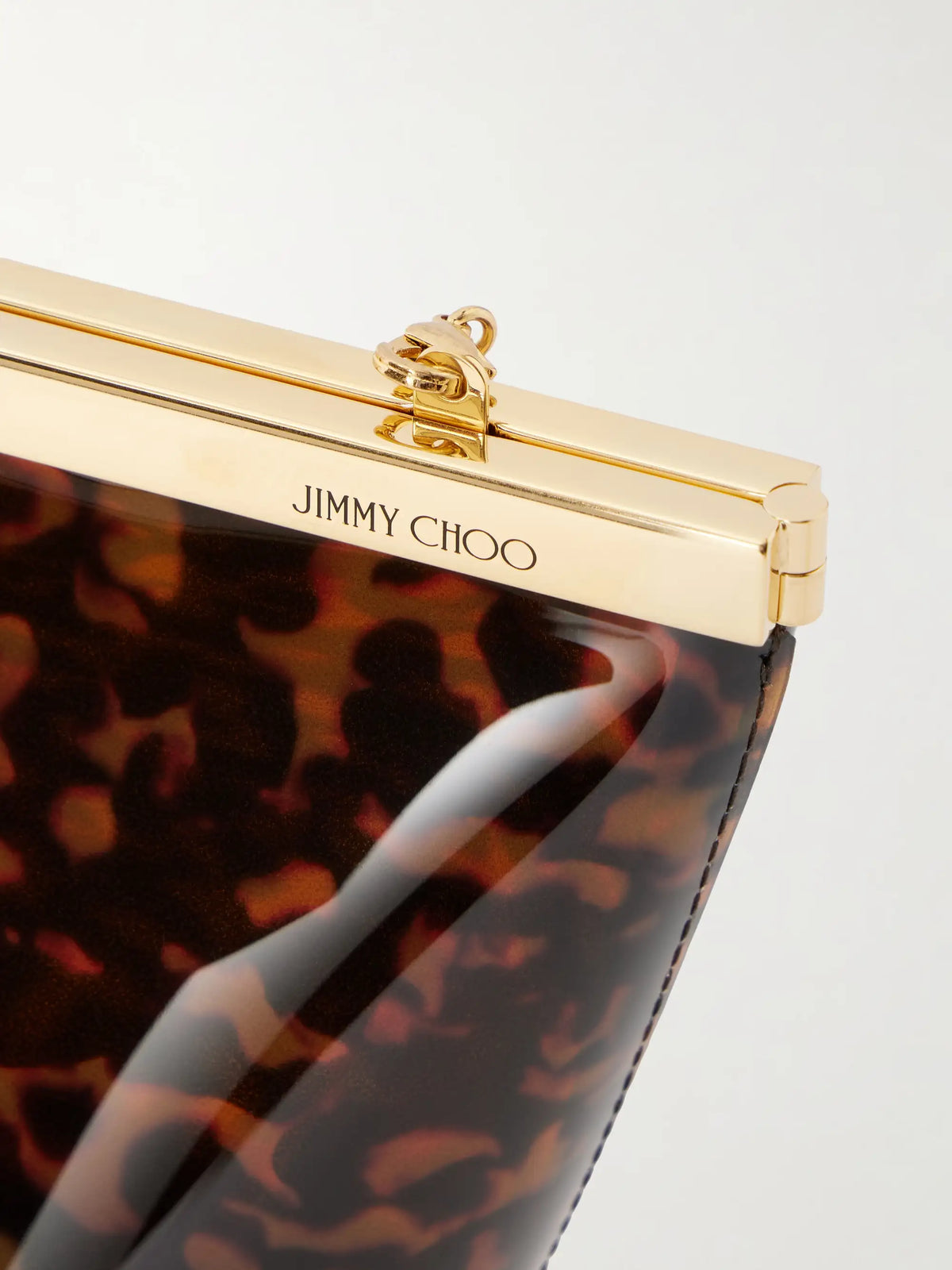 Ganache Animal-print Pvc Clutch