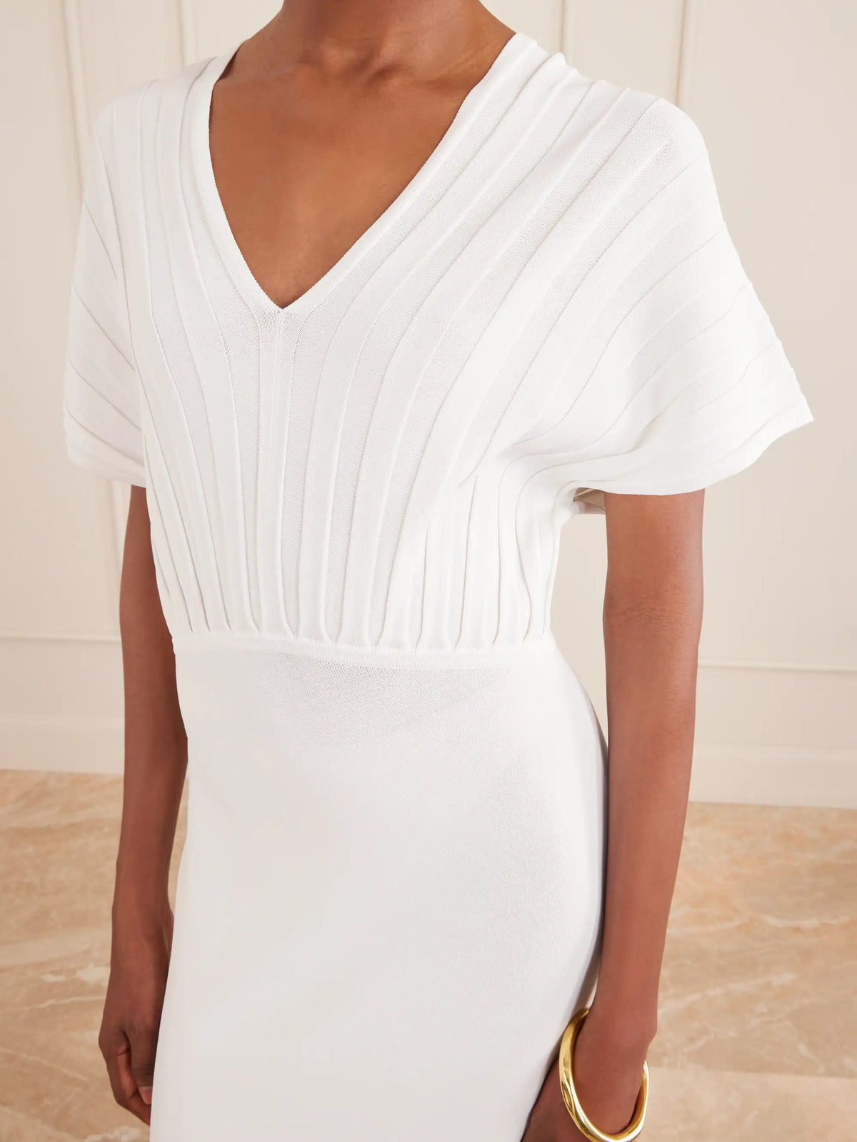 Max Mara Woven Midi Dress