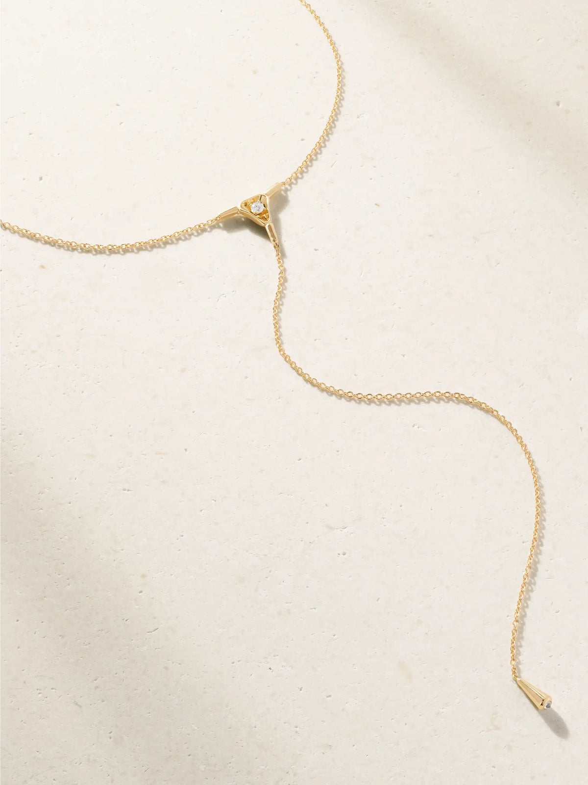Nikos Koulis 18-karat Gold Diamond Necklace
