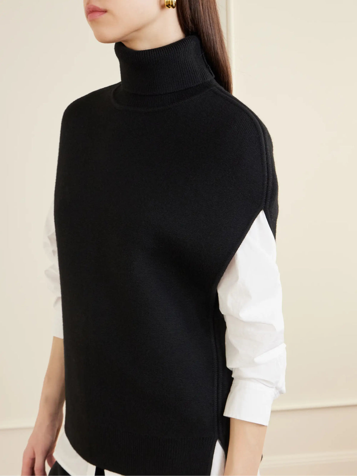 Wool-blend Turtleneck Sweater