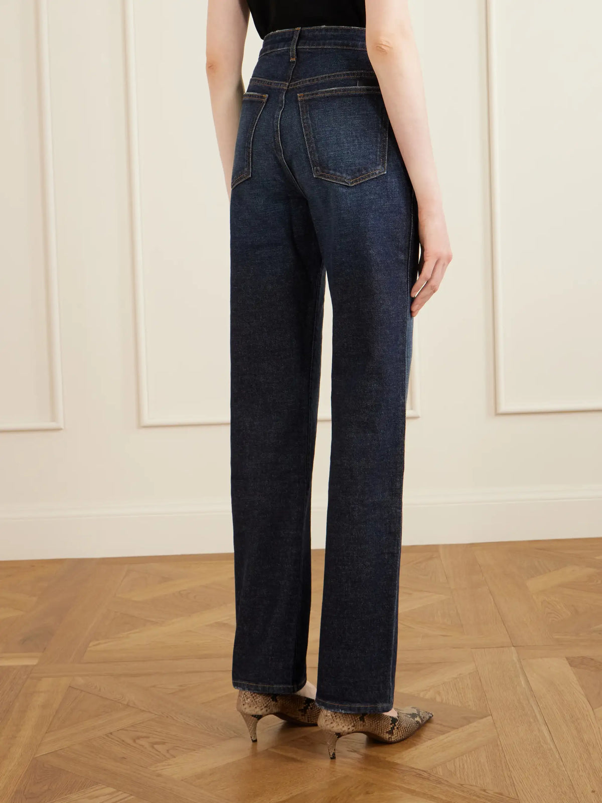 Danielle High-rise Straight-leg Jeans