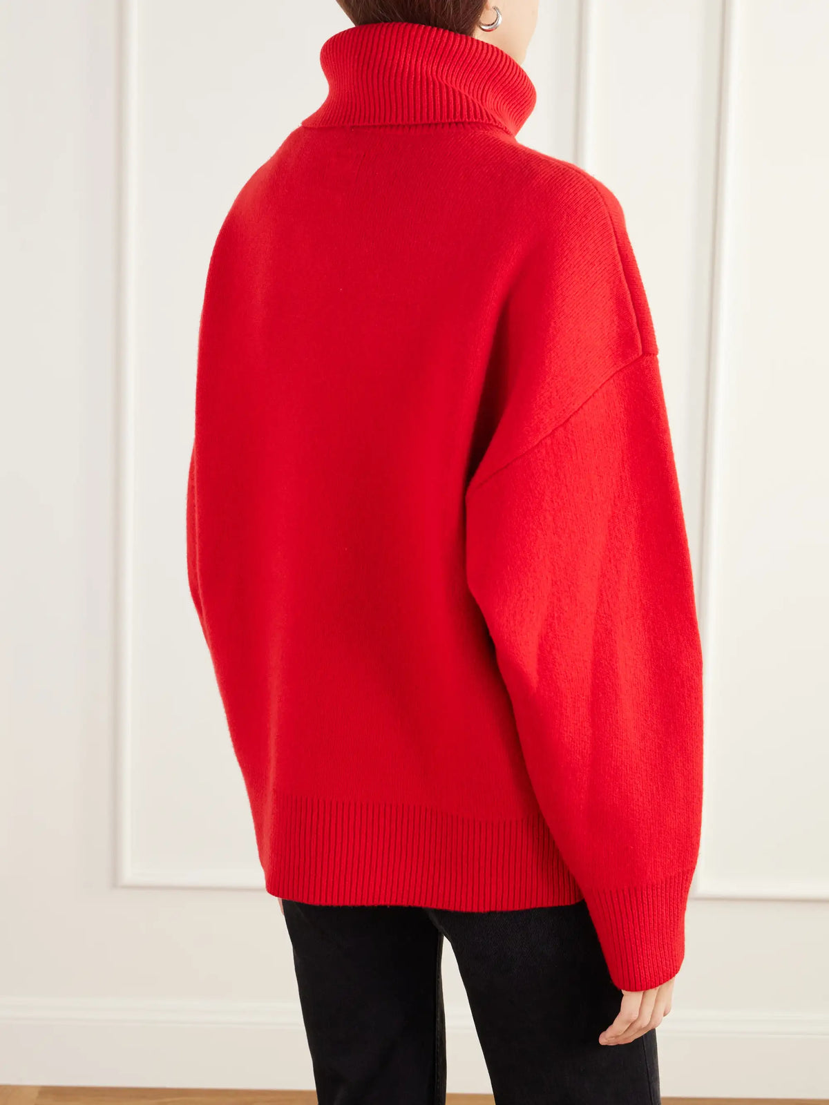 TOTEME Brushed Wool-blend Turtleneck Sweater