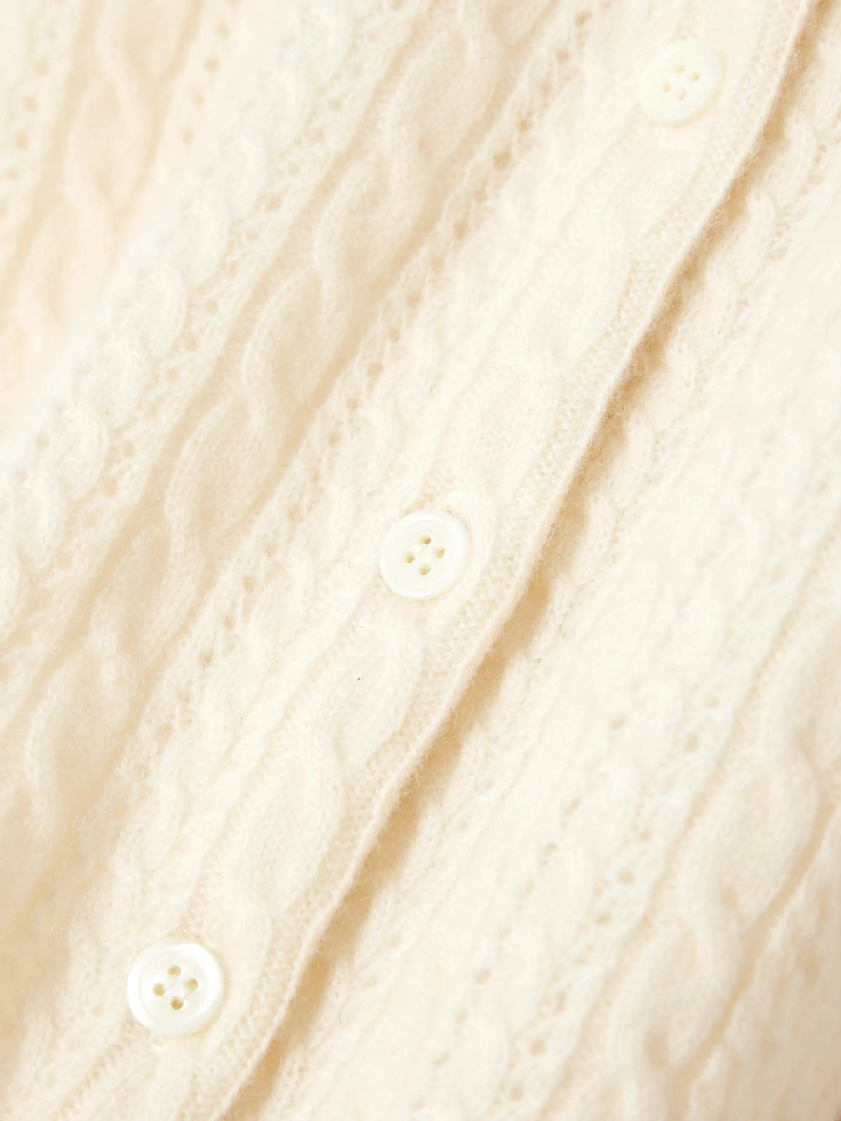 Danae Cropped Cable-knit Cashmere Cardigan