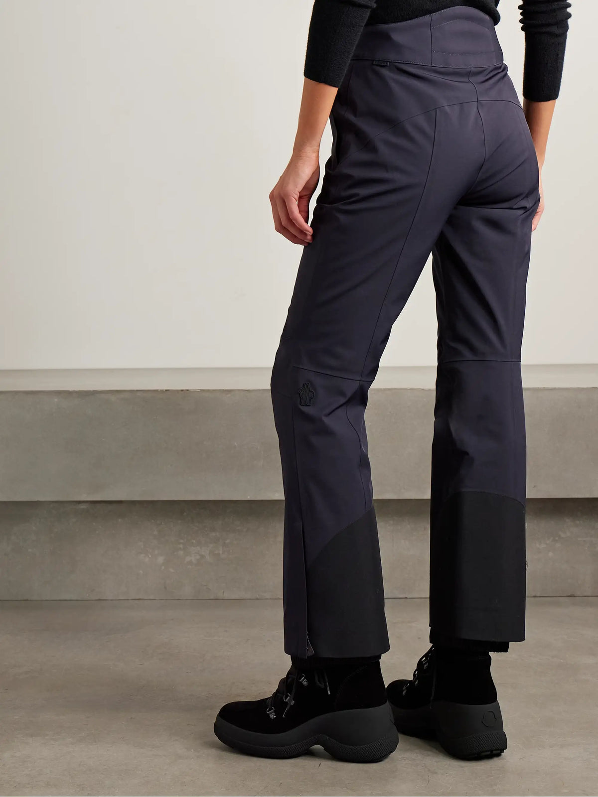 Belted Bootcut Ski Pants