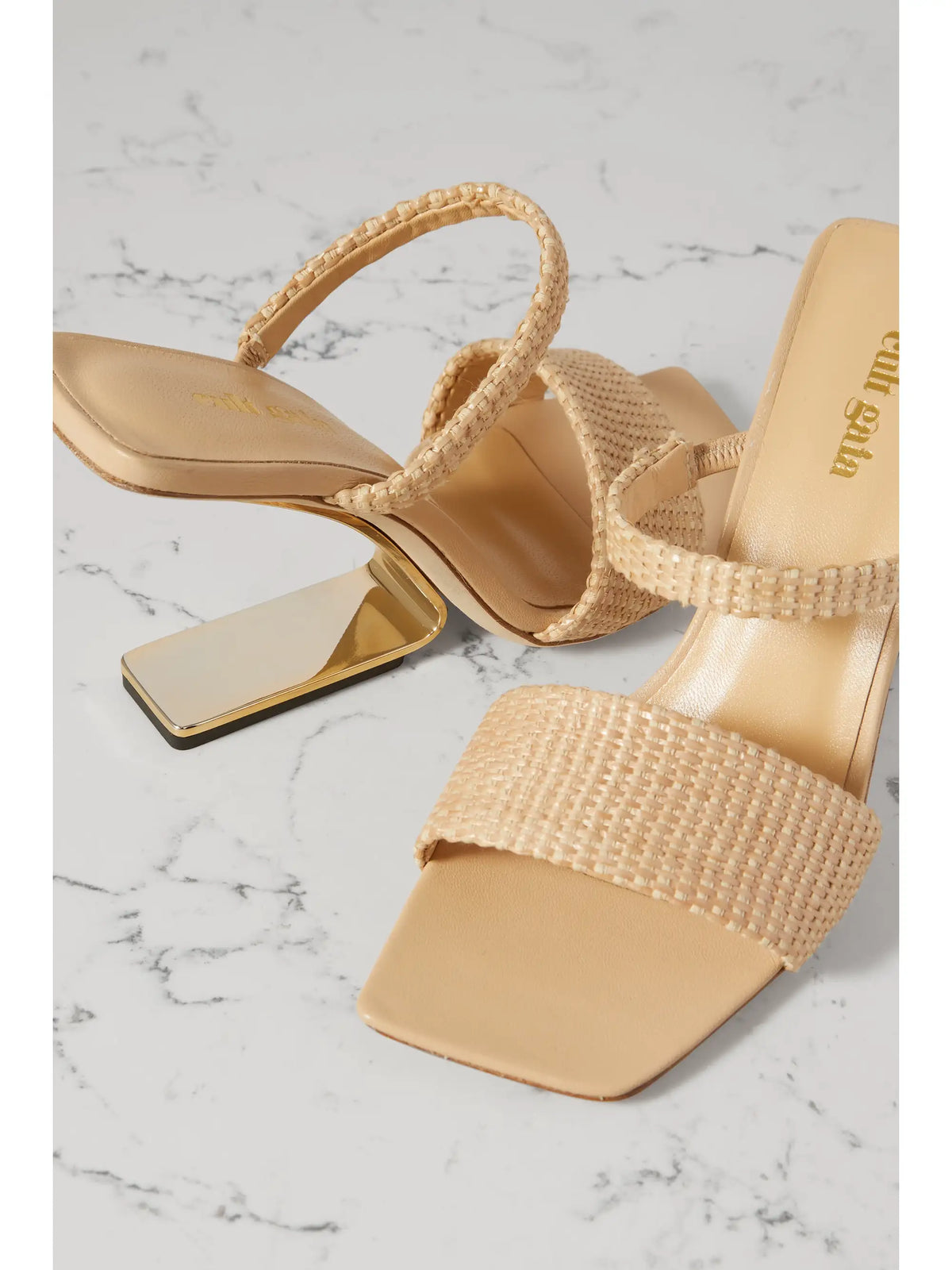 Rene Raffia Mules