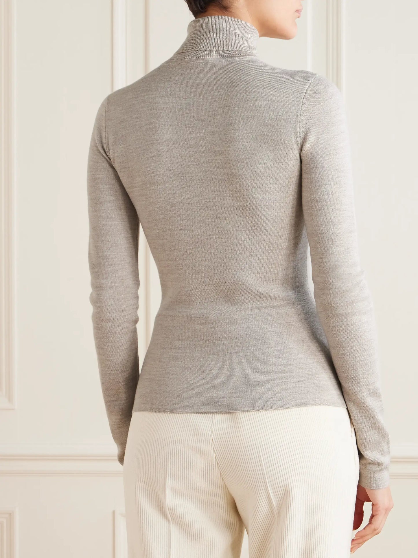 May Wool, Cashmere And Silk-blend Turtleneck Sweater