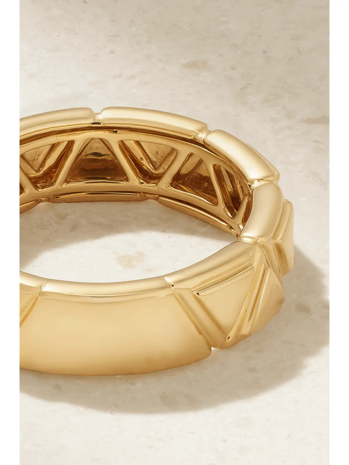 Triangolini 18-karat Gold Ring