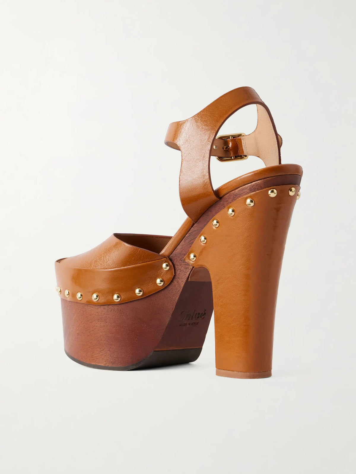 Meret Leather Platform Sandals