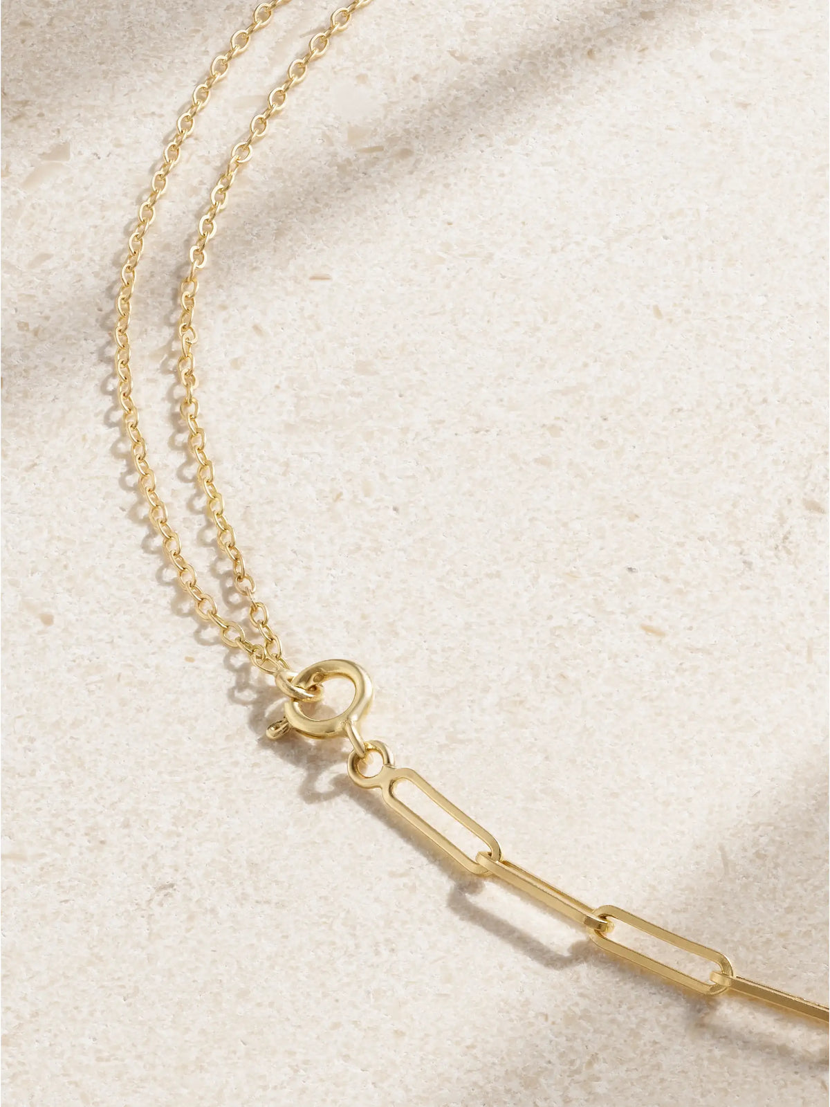 Yvonne Léon 18-karat Yellow And White Gold Diamond Necklace