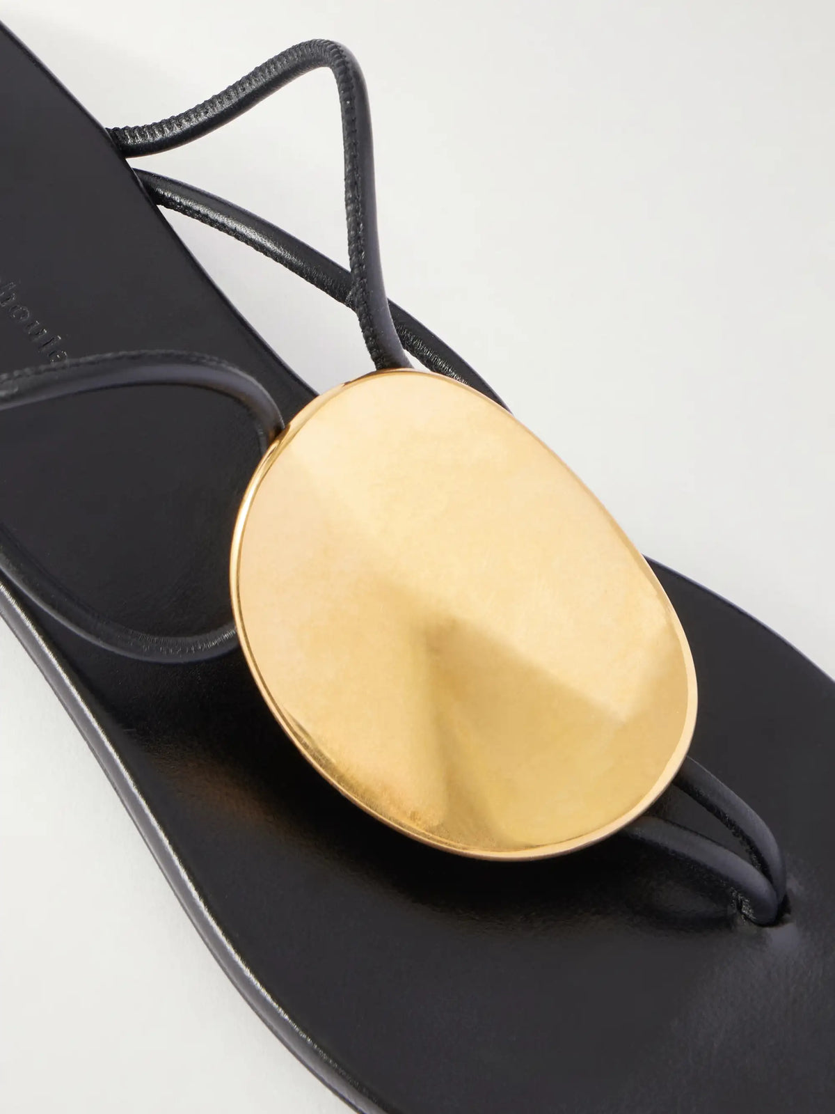 Uma Embellished Leather Sandals