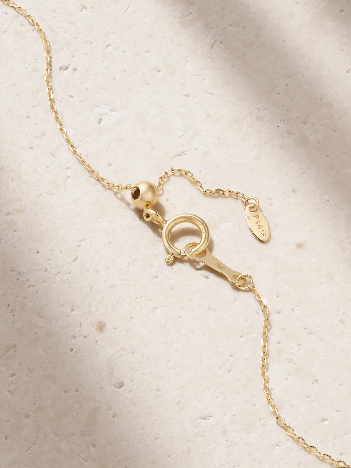 18-karat Gold Sapphire Necklace