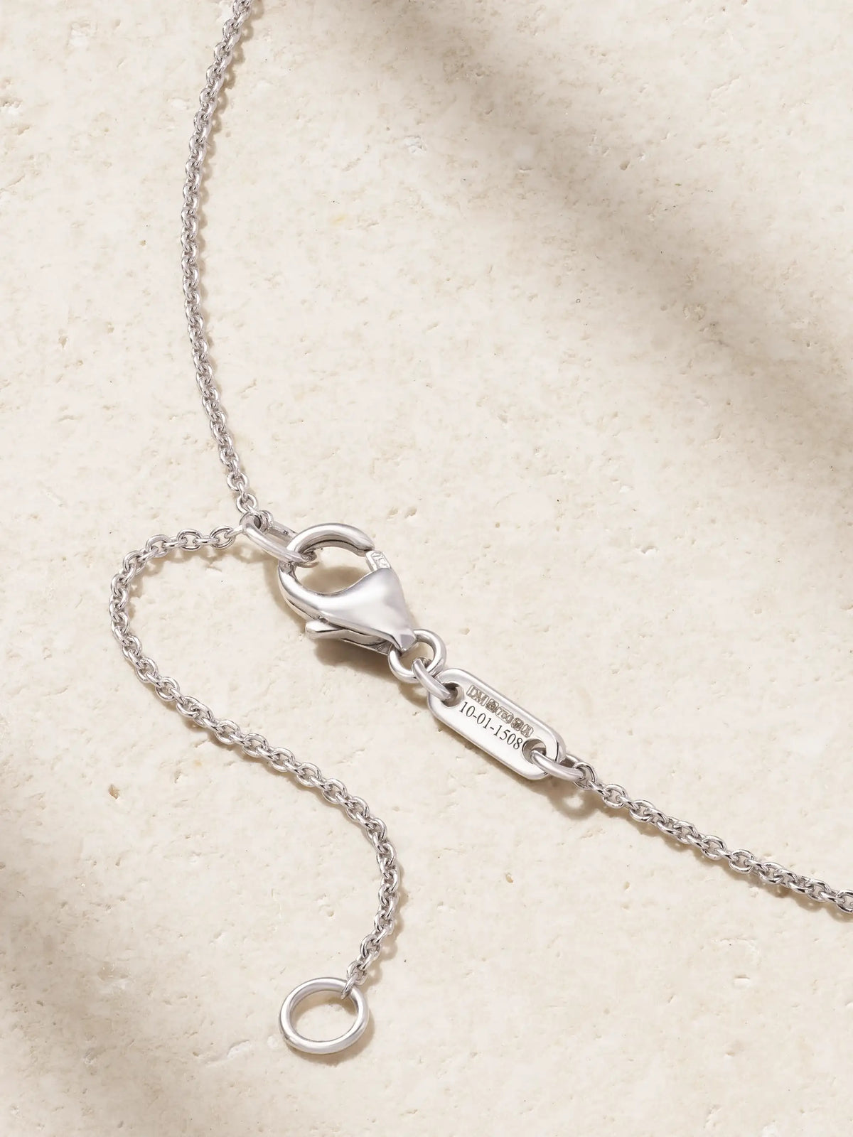 Frozen Kiss 18-karat White Gold Diamond Necklace