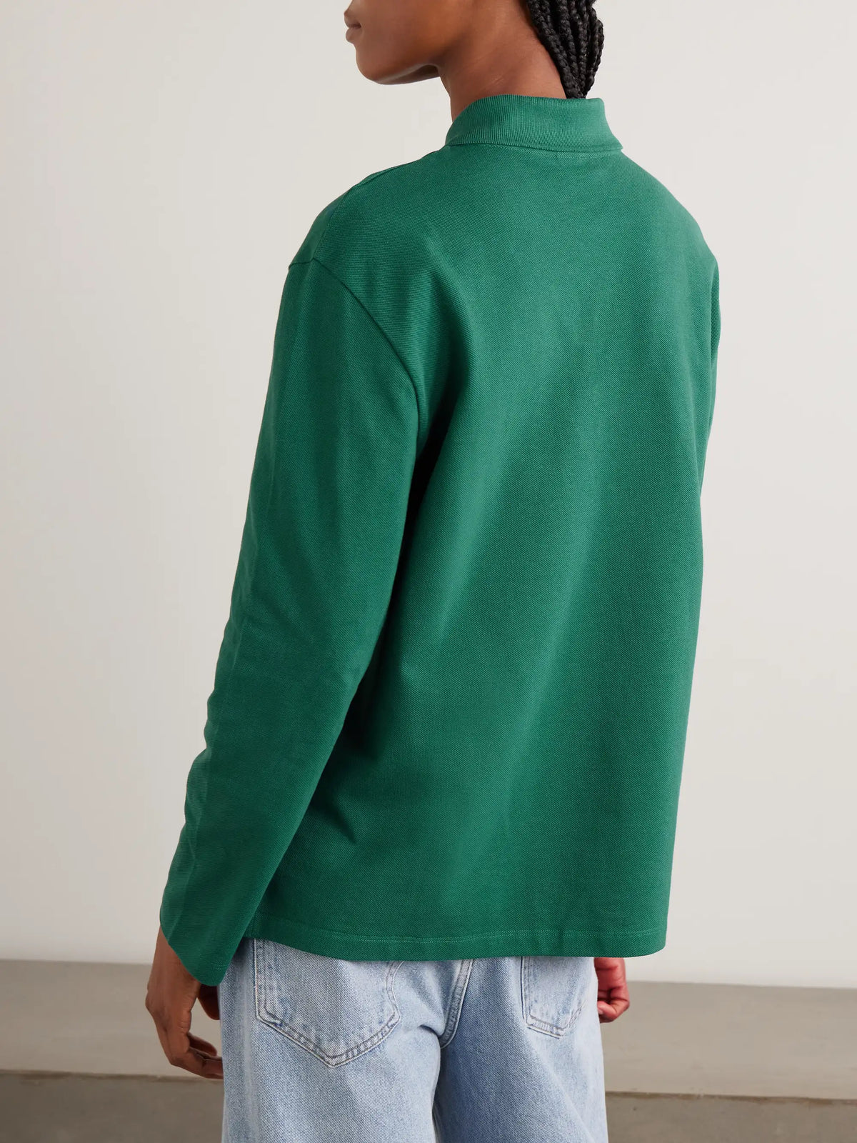 Diana Organic Cotton-piqué Polo Shirt