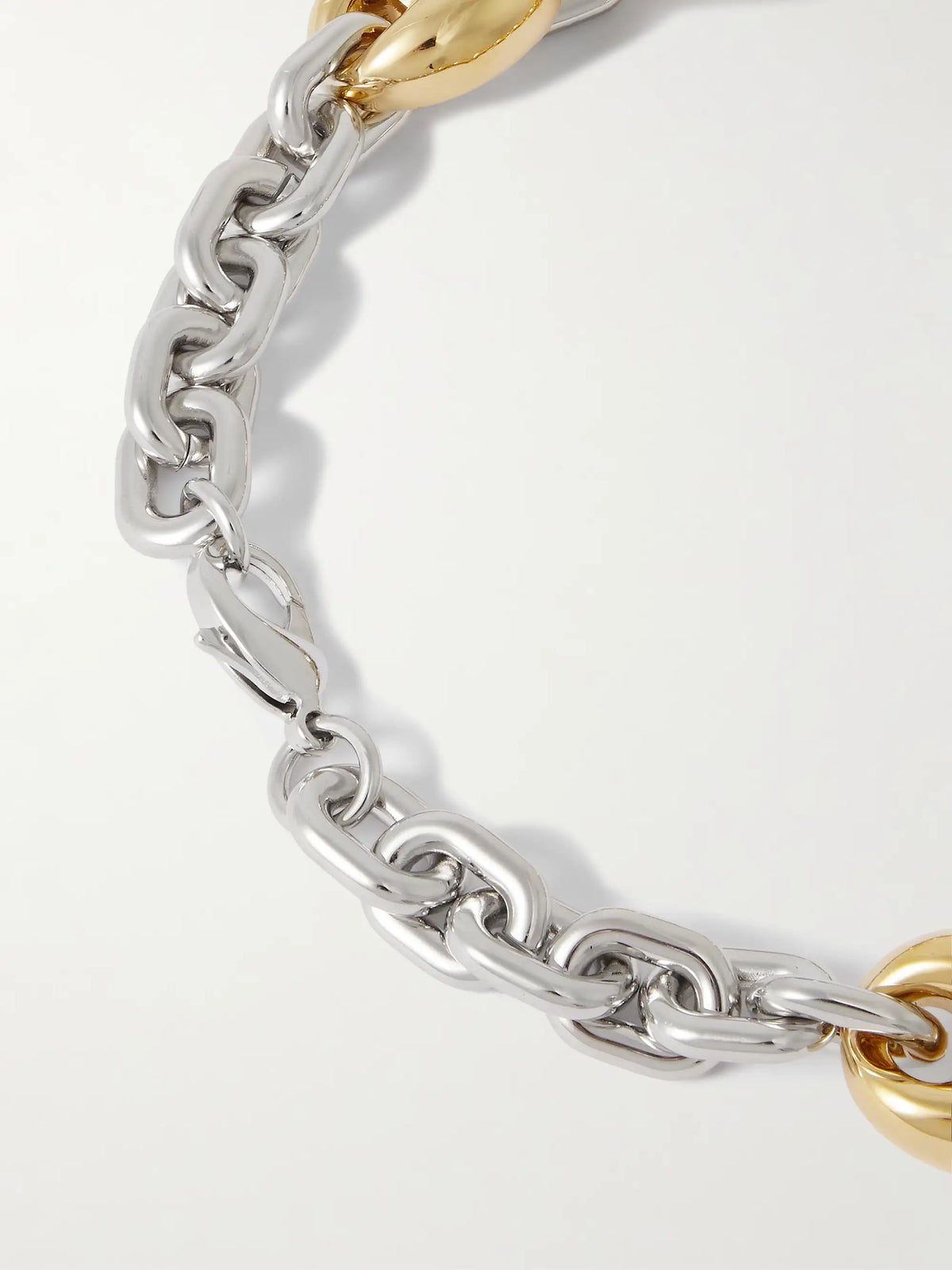 X Eight Silver And Gold-tone Necklace