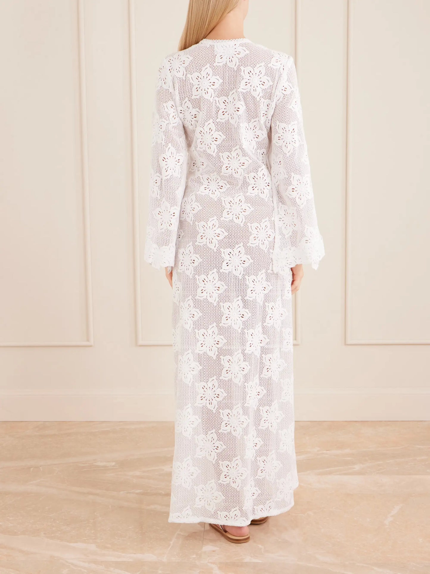 Jane Embroidered Cotton Coverup