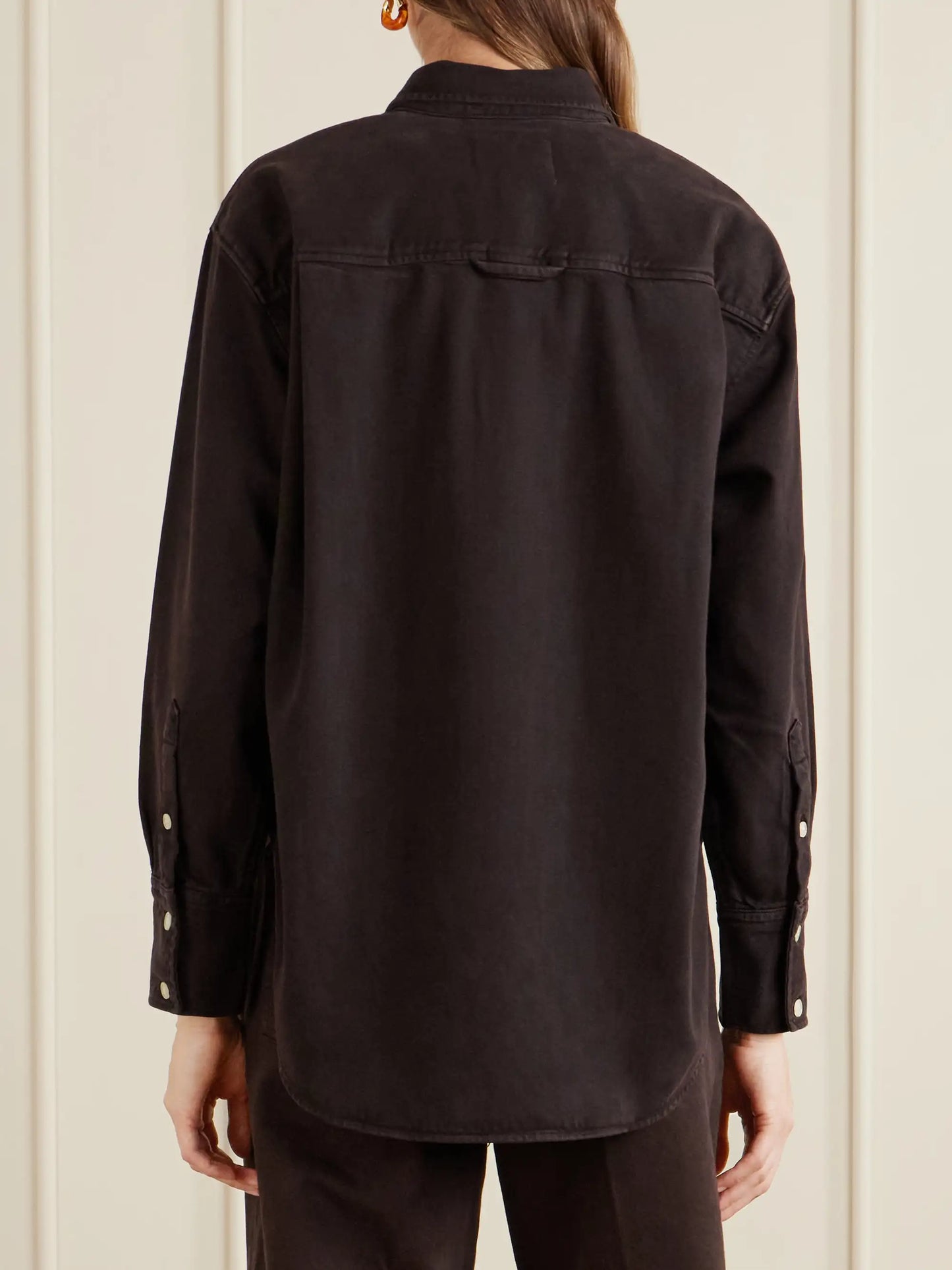Carter Organic Cotton And Lyocell-blend Twill Shirt