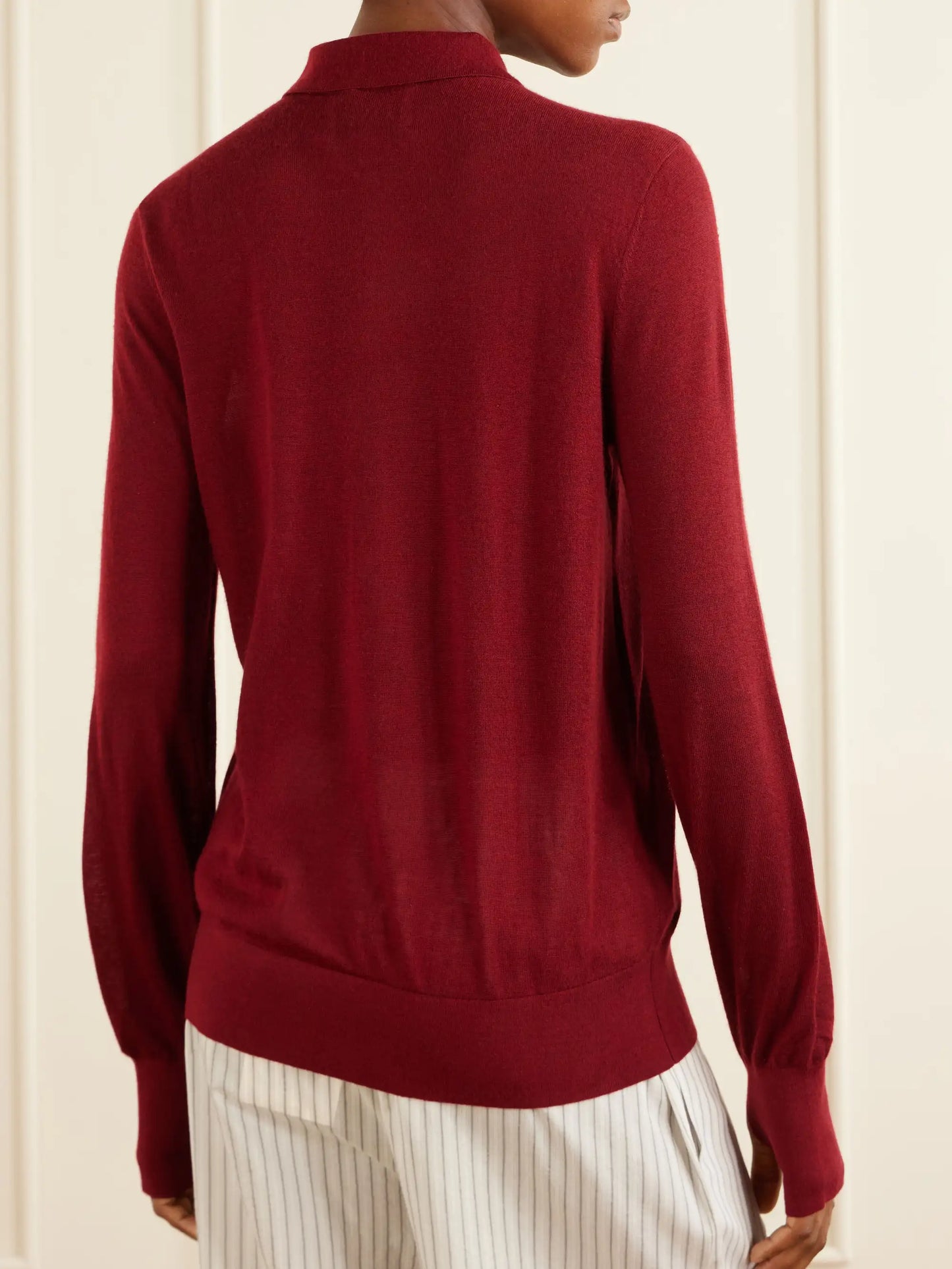 Cashmere Polo Sweater