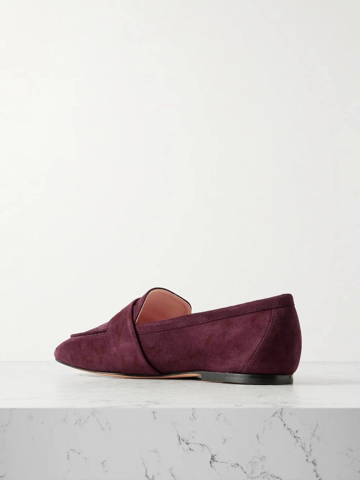 Buckled Suede Loafers