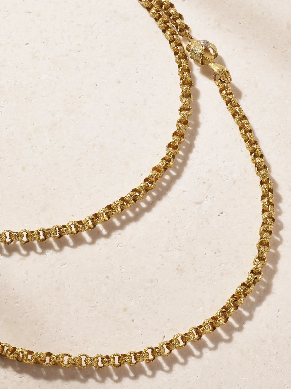 Stephanie Windsor Vintage 1790-1820s 18-karat Gold Necklace